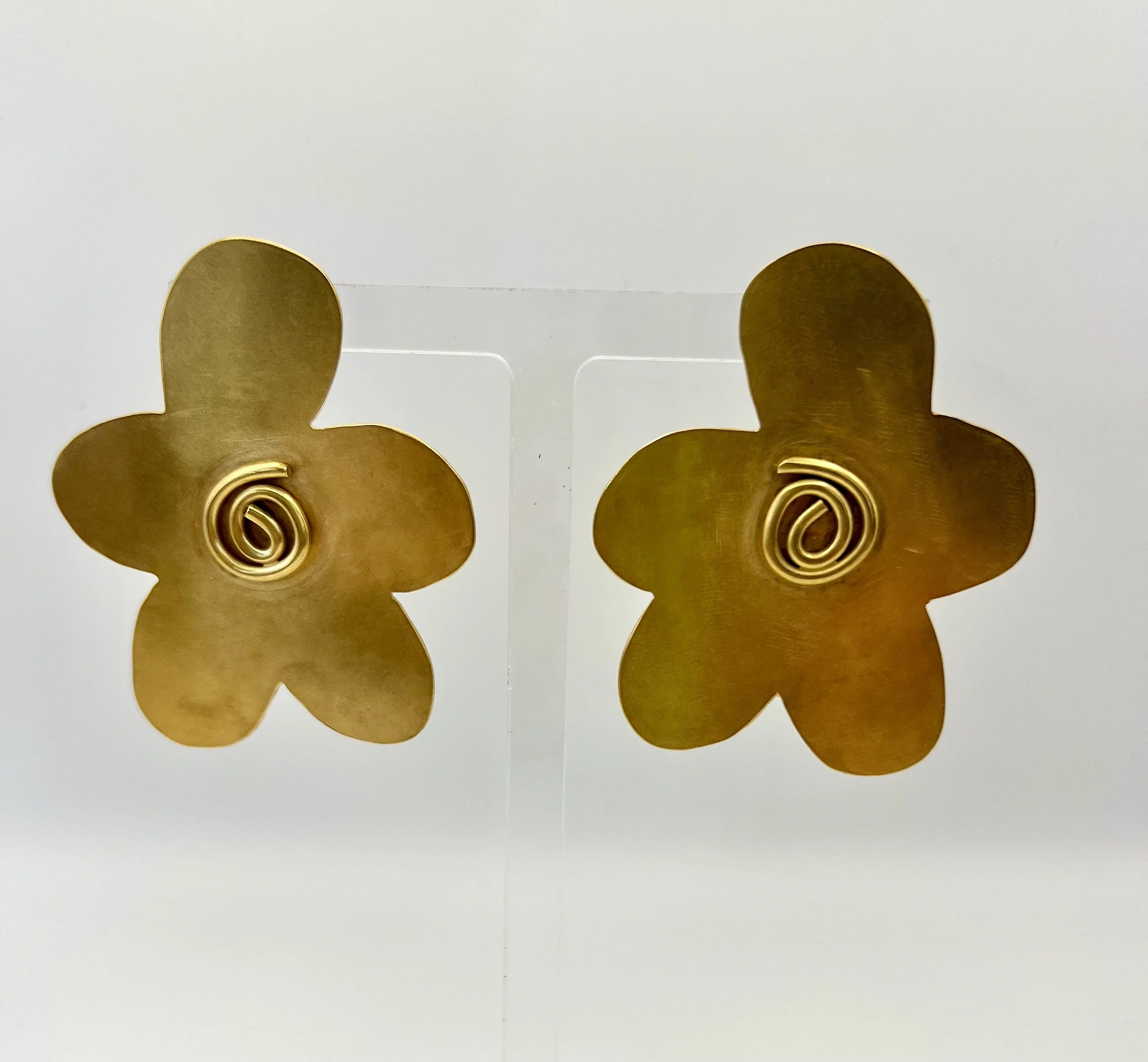 Stacey Hill Jewellery Oversized Gold Flower Earrings.JPG