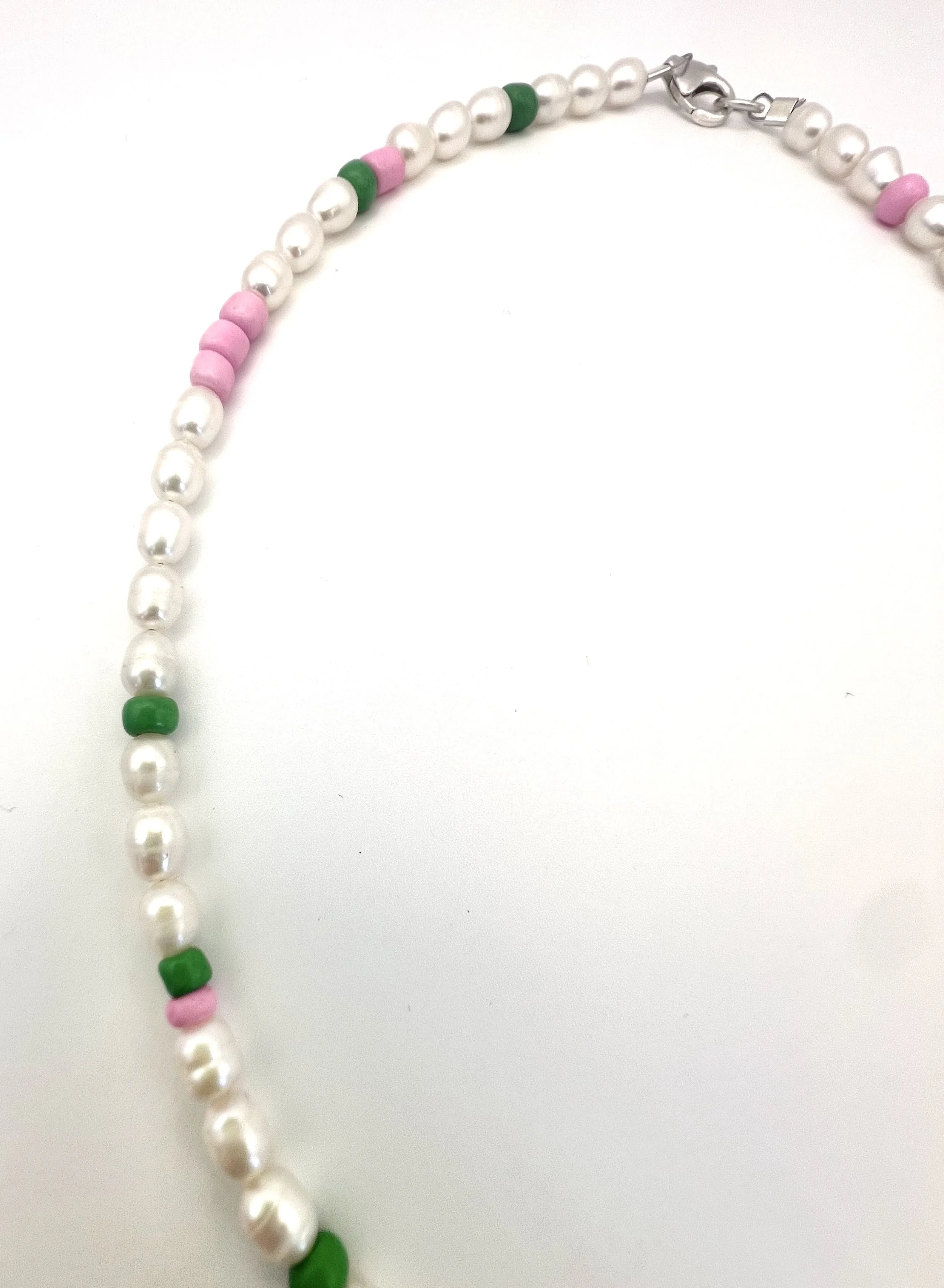 Stacey Hill JewelleryPinkGreenPearlNecklace.JPG