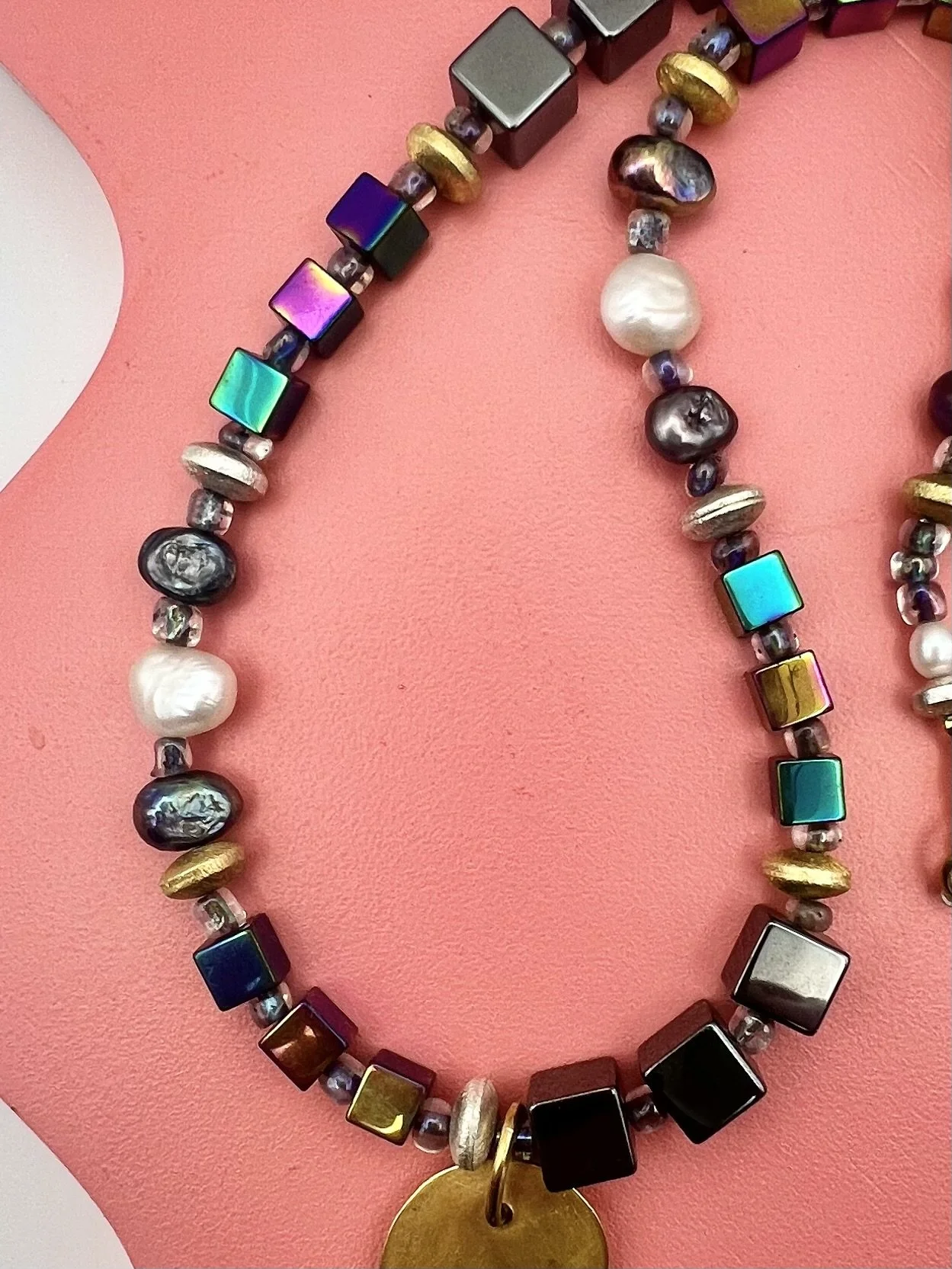 Stacey Hill Jewellery Pearls Hematite Statement Necklace.JPG