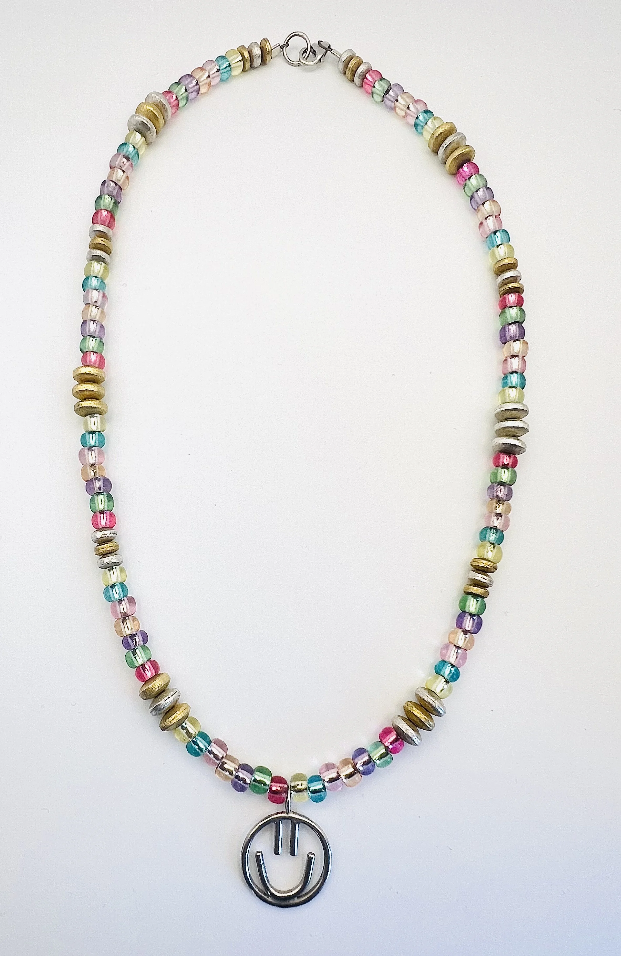 Stacey Hill Jewellery PastelBeadedSmileyNecklace.JPG