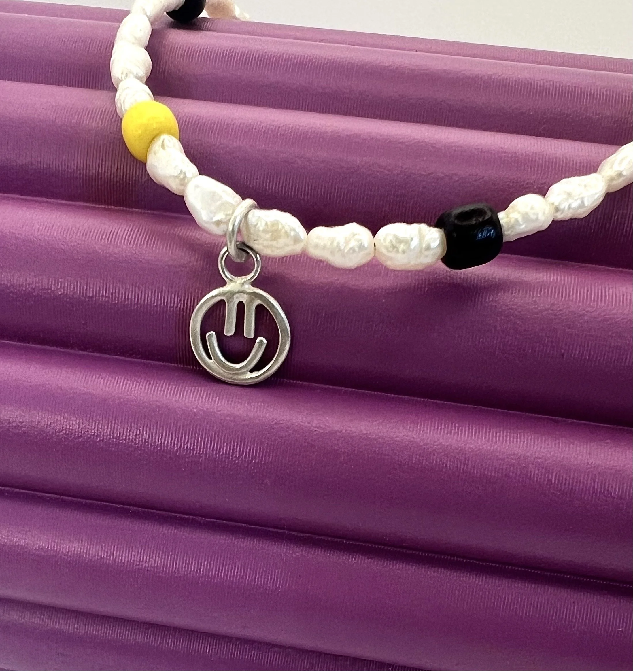 Stacey Hill Jewellery HaciendaInspiredSmileyBeadedNecklace.JPG