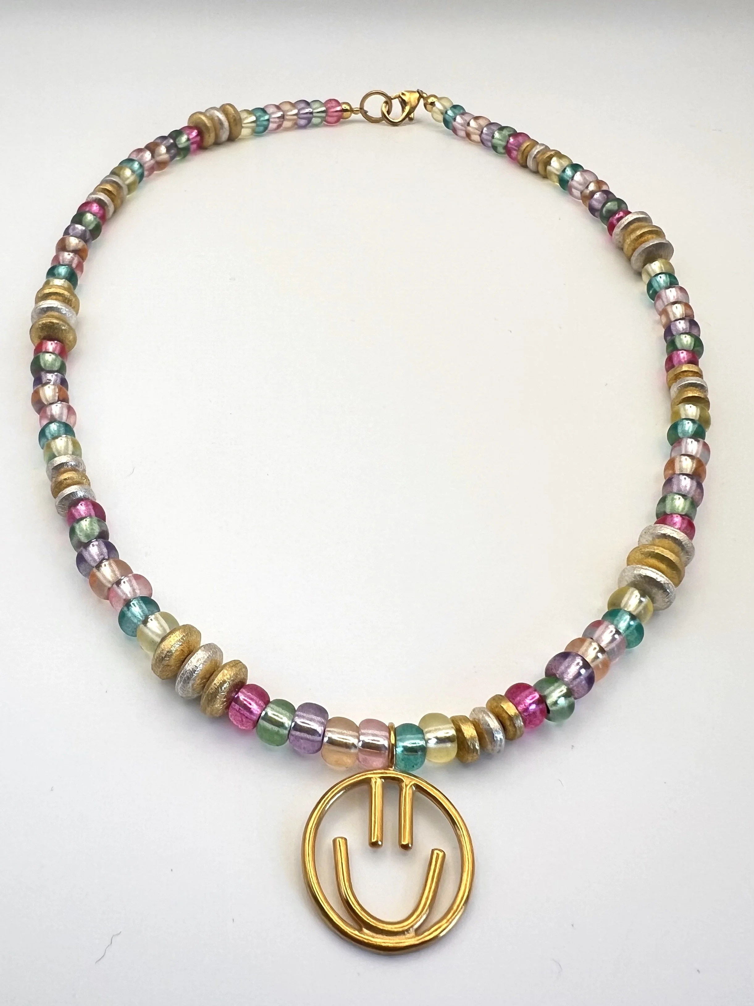 Stacey Hill Jewellery SweetnessNecklaceGoldSmiley.JPG