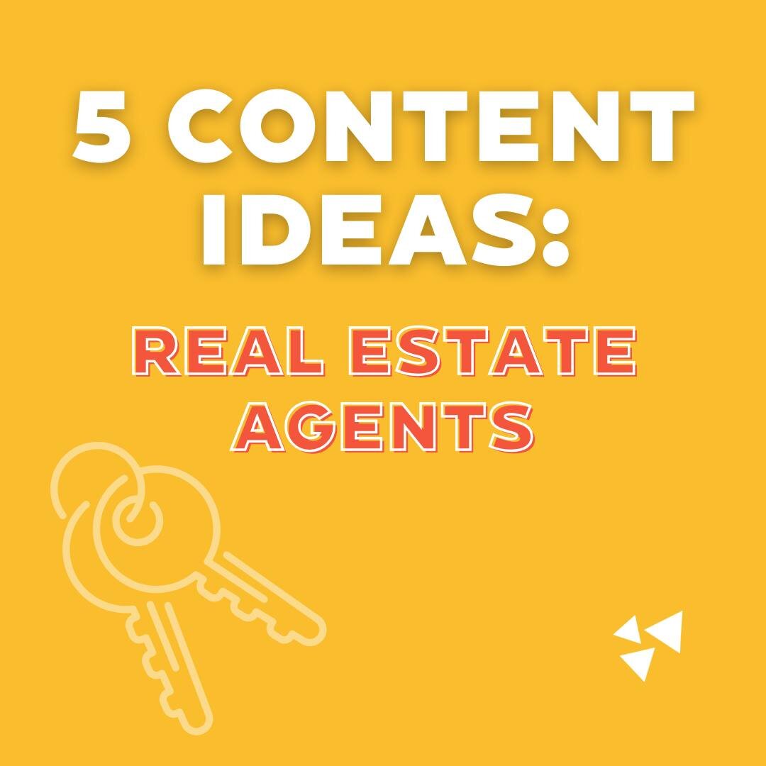 Real estate agents, this one is for you.

Here are 5 content ideas that any real estate agent can implement into their 2024 content strategy.

Tag a real estate agent that might be interested in this information.