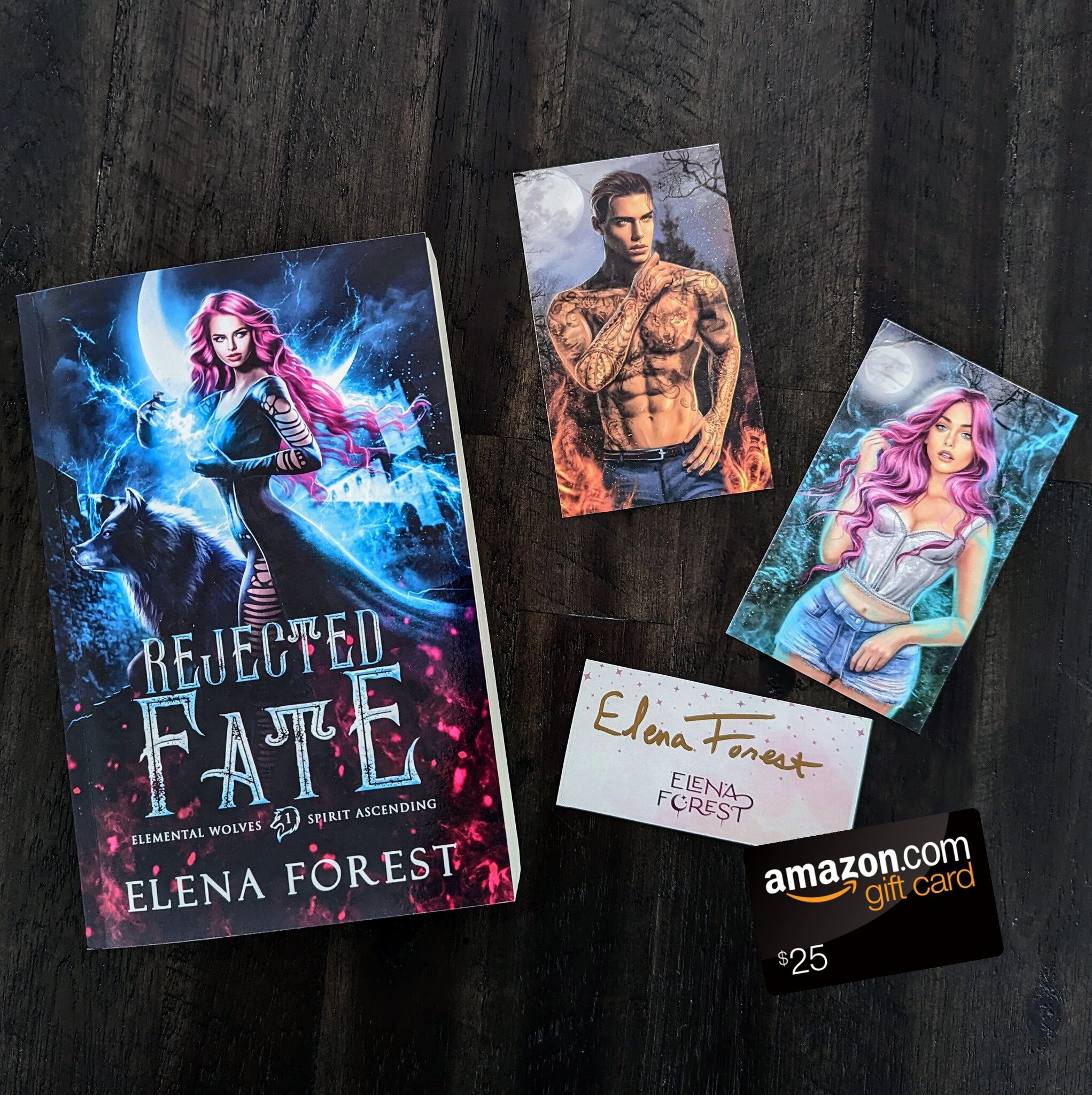 ✨ GIVEAWAY! ✨
If you're interested in winning a signed paperback of Rejected Fate, two premium character cards, a signed bookplate, and a $25 Amazon Gift Card, the link to my giveaway is in my bio! 

https://geni.us/rfgiveaway

#giveaway #rejectedfat