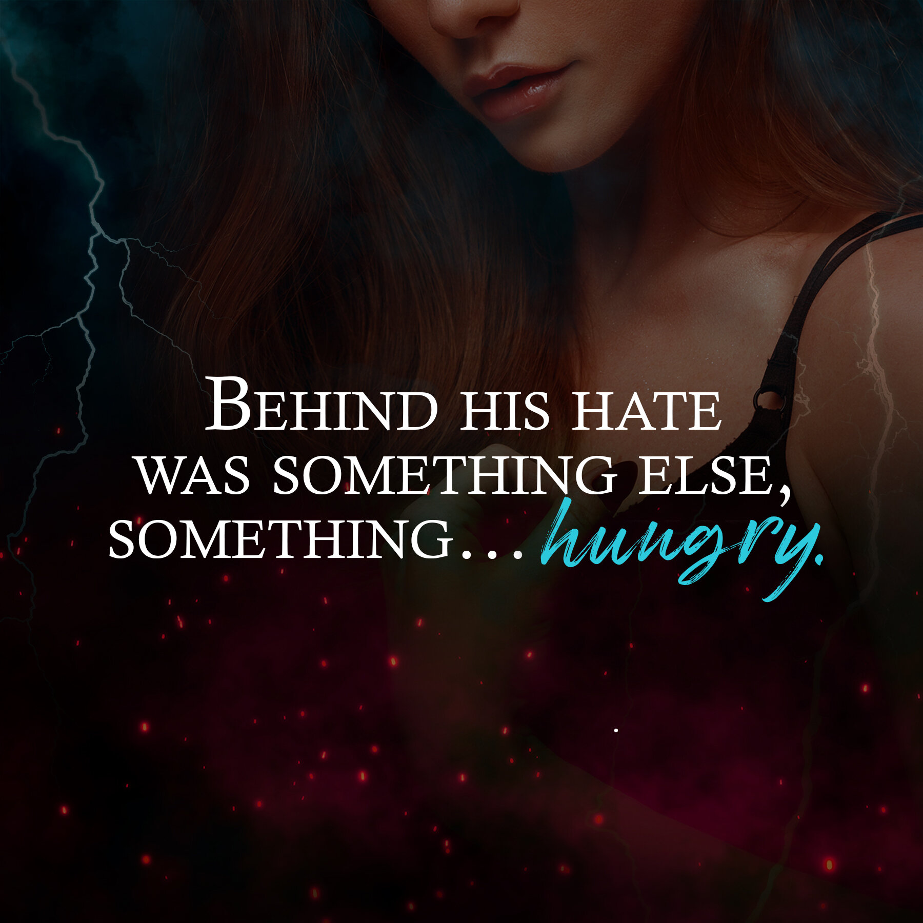 This close to danger, I should flee for my life, but I stood transfixed, witnessing his power and fury, all directed at me. 

But beneath it, behind his hate, was something else, something&hellip; ℎ𝑢𝑛𝑔𝑟𝑦.

🐺 Rejected Fate by Elena Forest
📖 htt