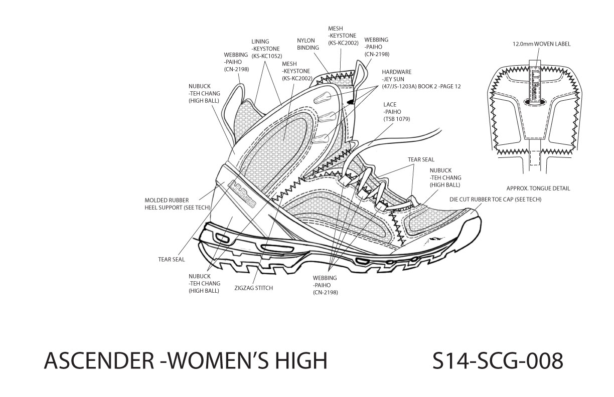 Ascender Hiker Tech