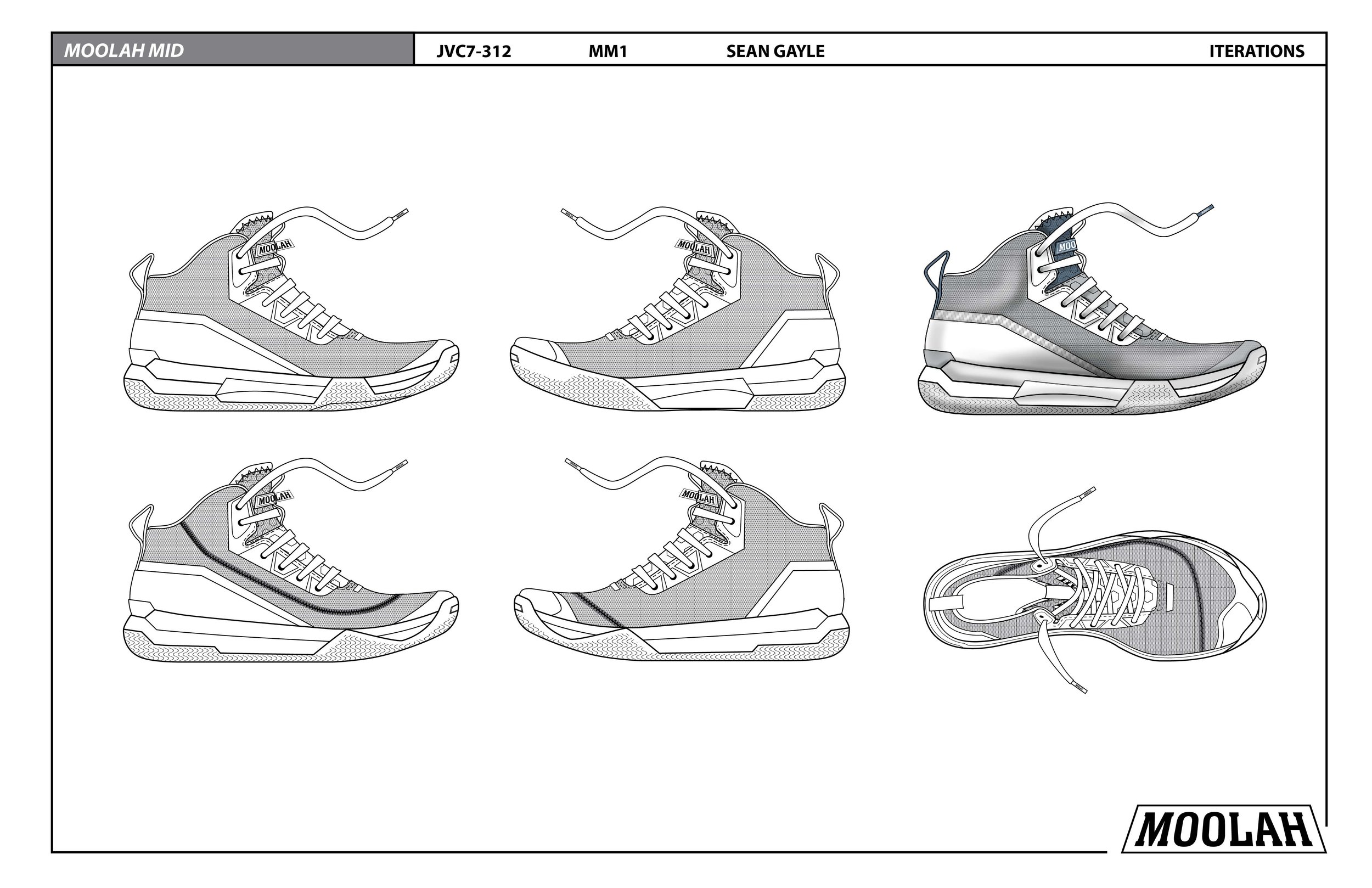 Moolah Kicks - Concept Iterations