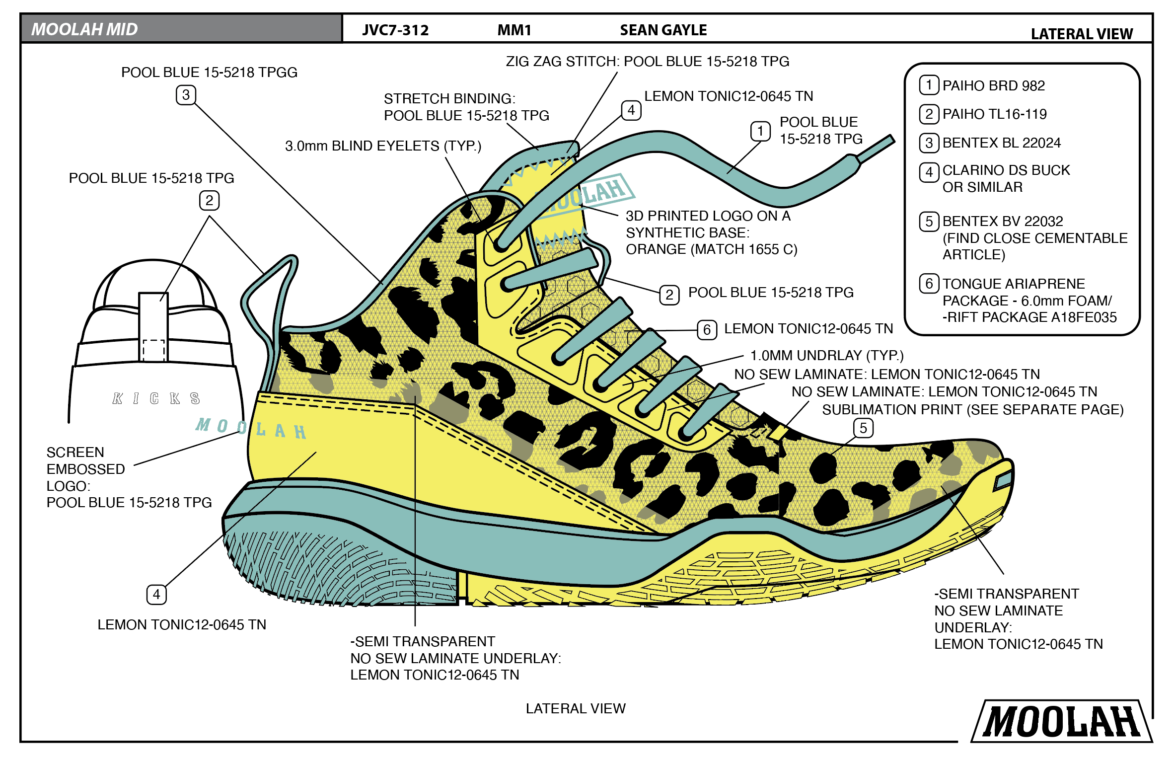 Moolah Kicks - Tech Package