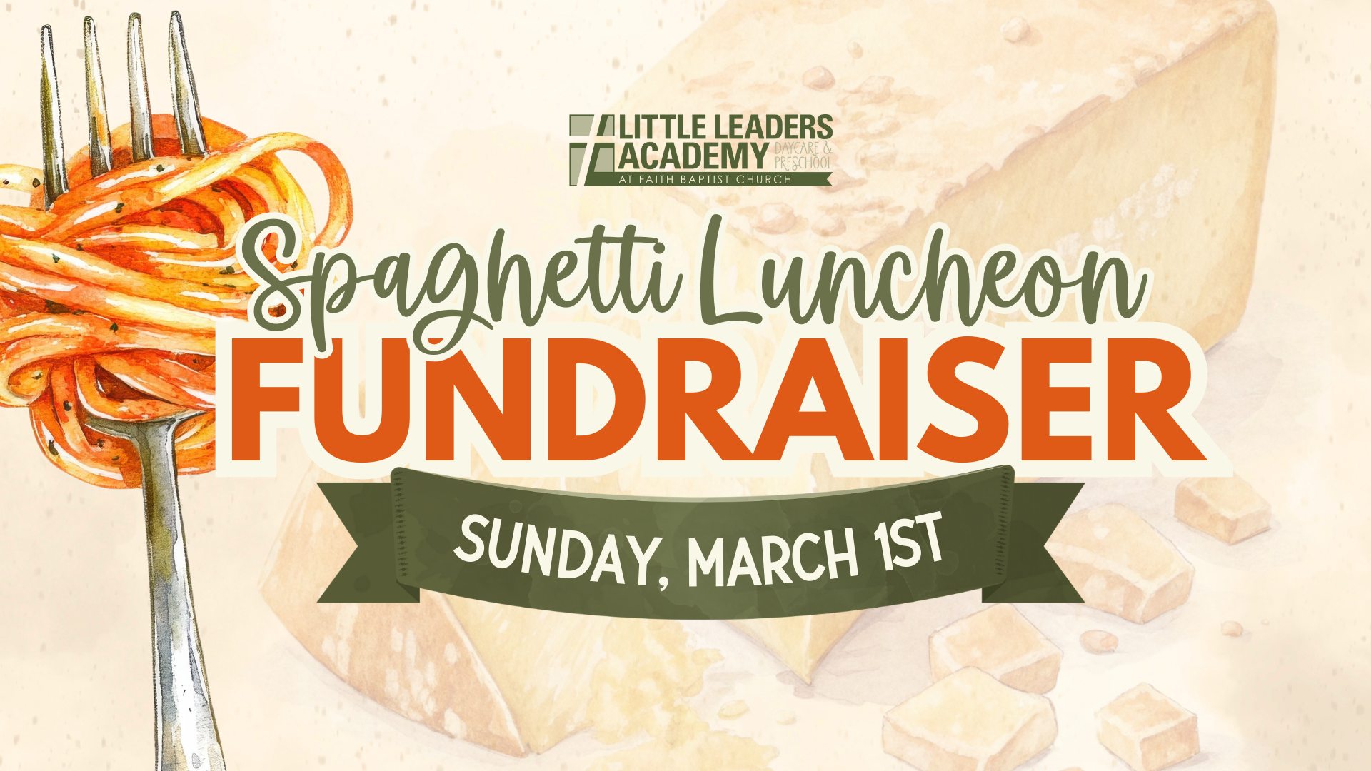Spaghetti Luncheon Fundraiser