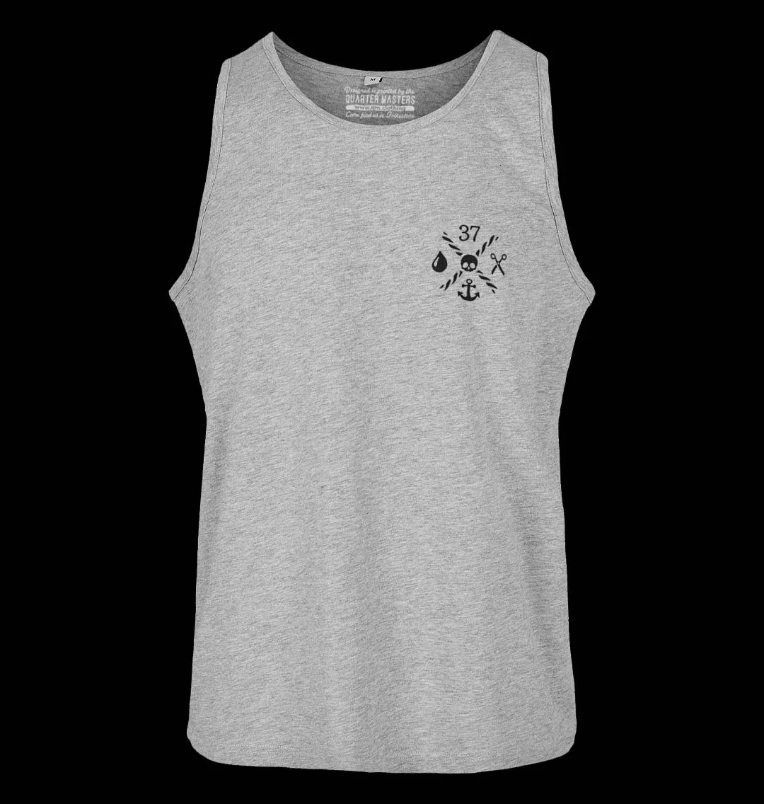 QM Tank Vest - Heather Grey