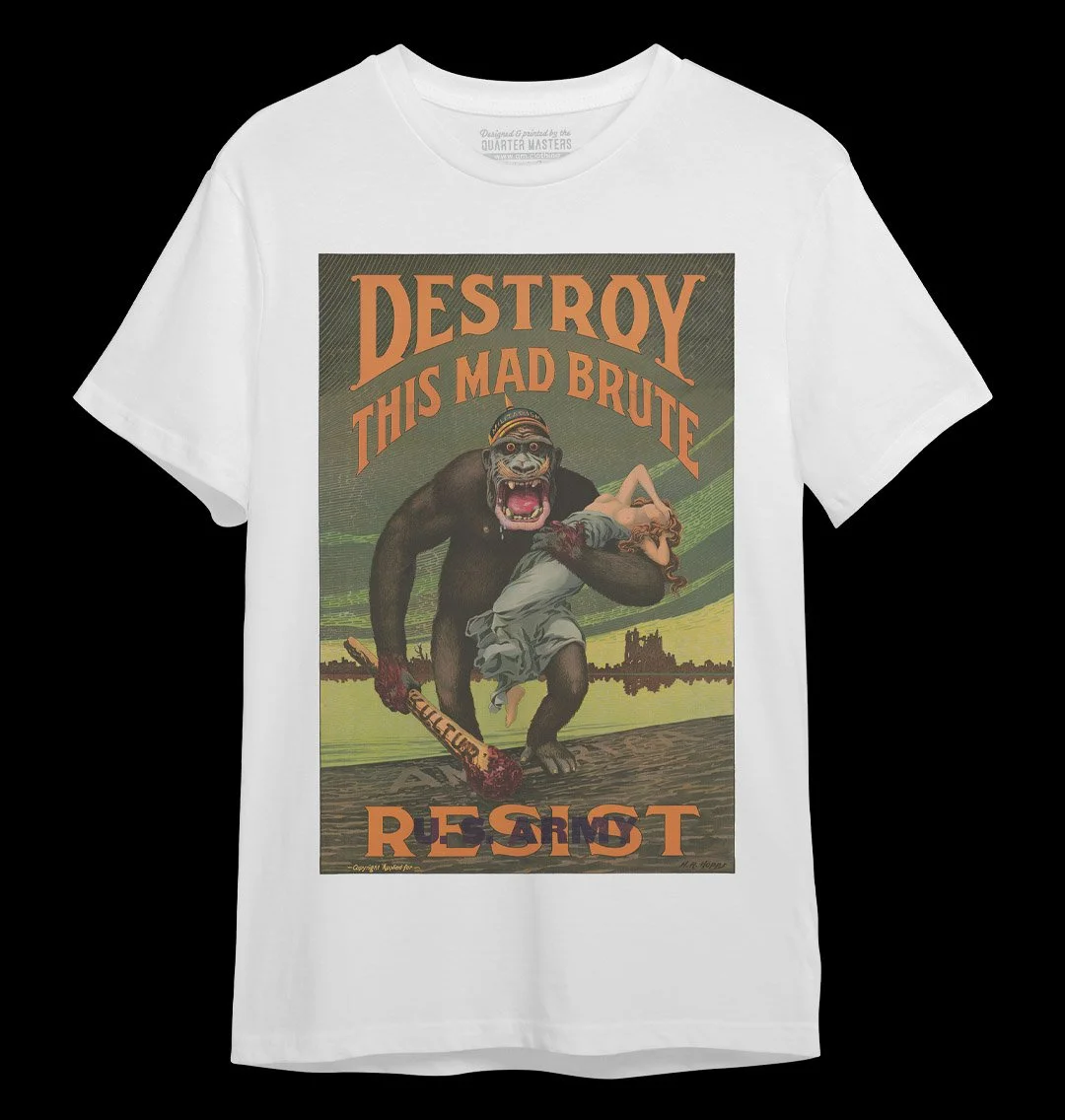 Destroy This Mad Brute — White