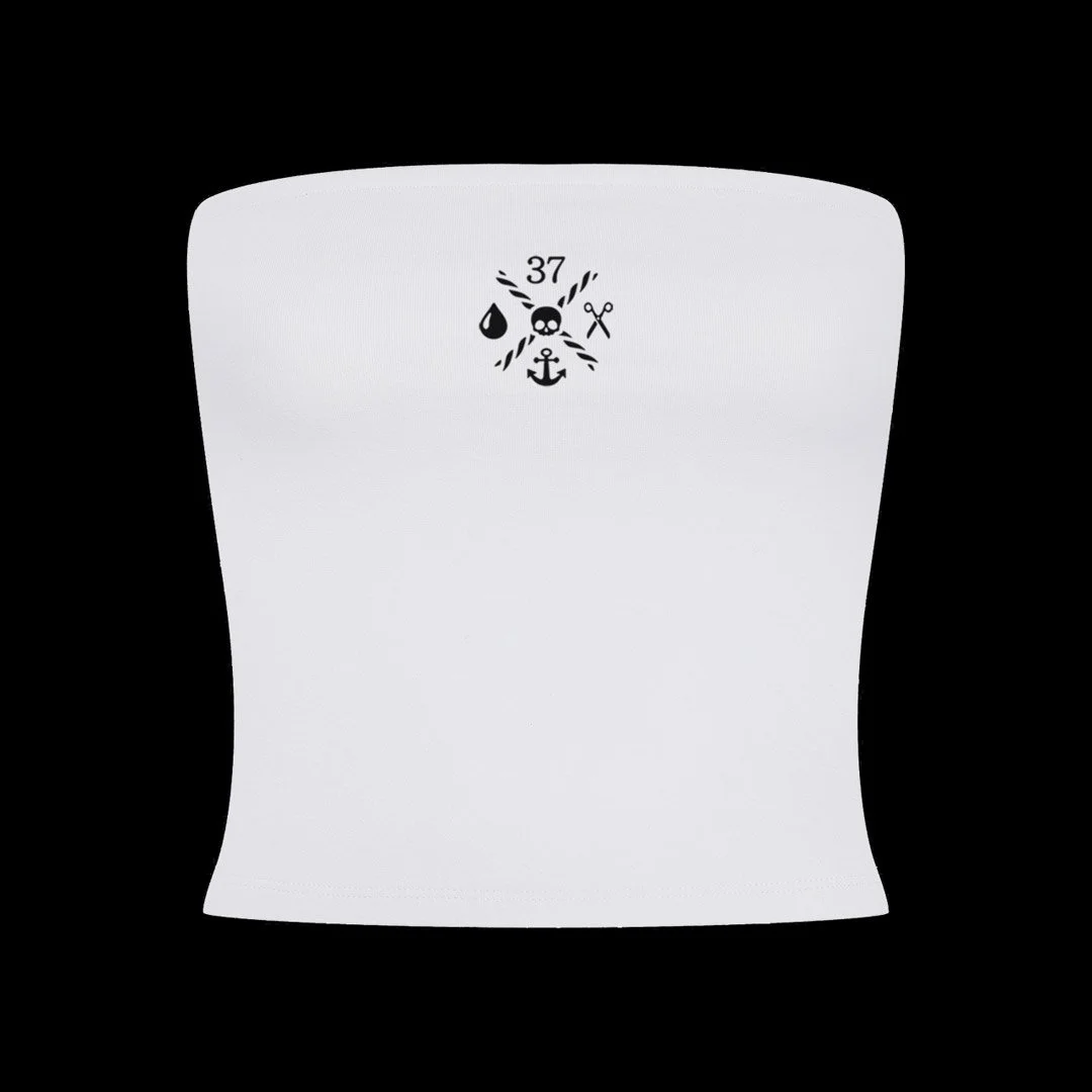 Contour Crop (White)