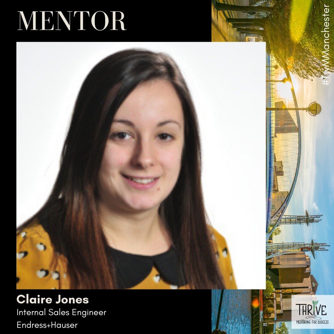 Meet Claire Jones, Internal Sales Engineer at Endress and Hauser.

She is passionate about helping women progress within their career. She has also personally seen the benefits having a mentor can bring, so want to give back and share this experience