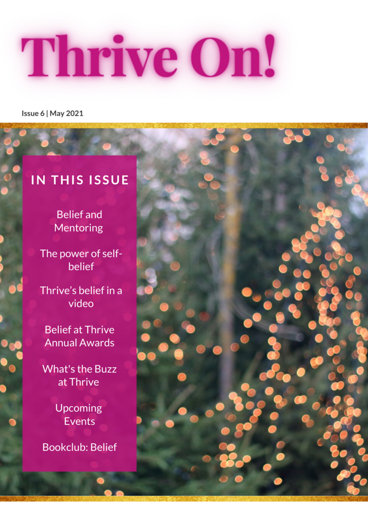 Thrive On! Digital Magazine — Thrive with Mentoring