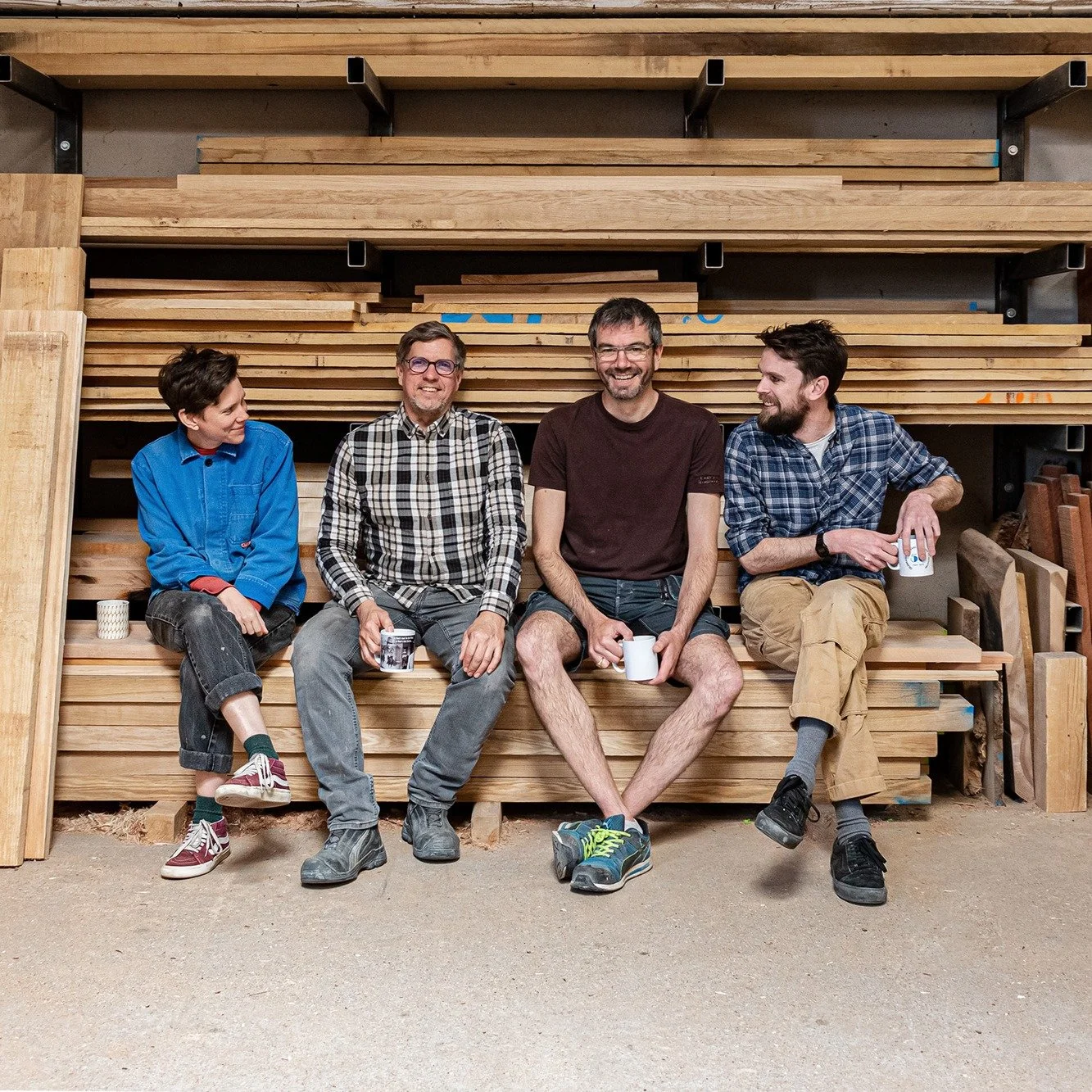 Here we are! Between us, we design, make and install everything that we do. We're a friendly bunch, come and say hello!