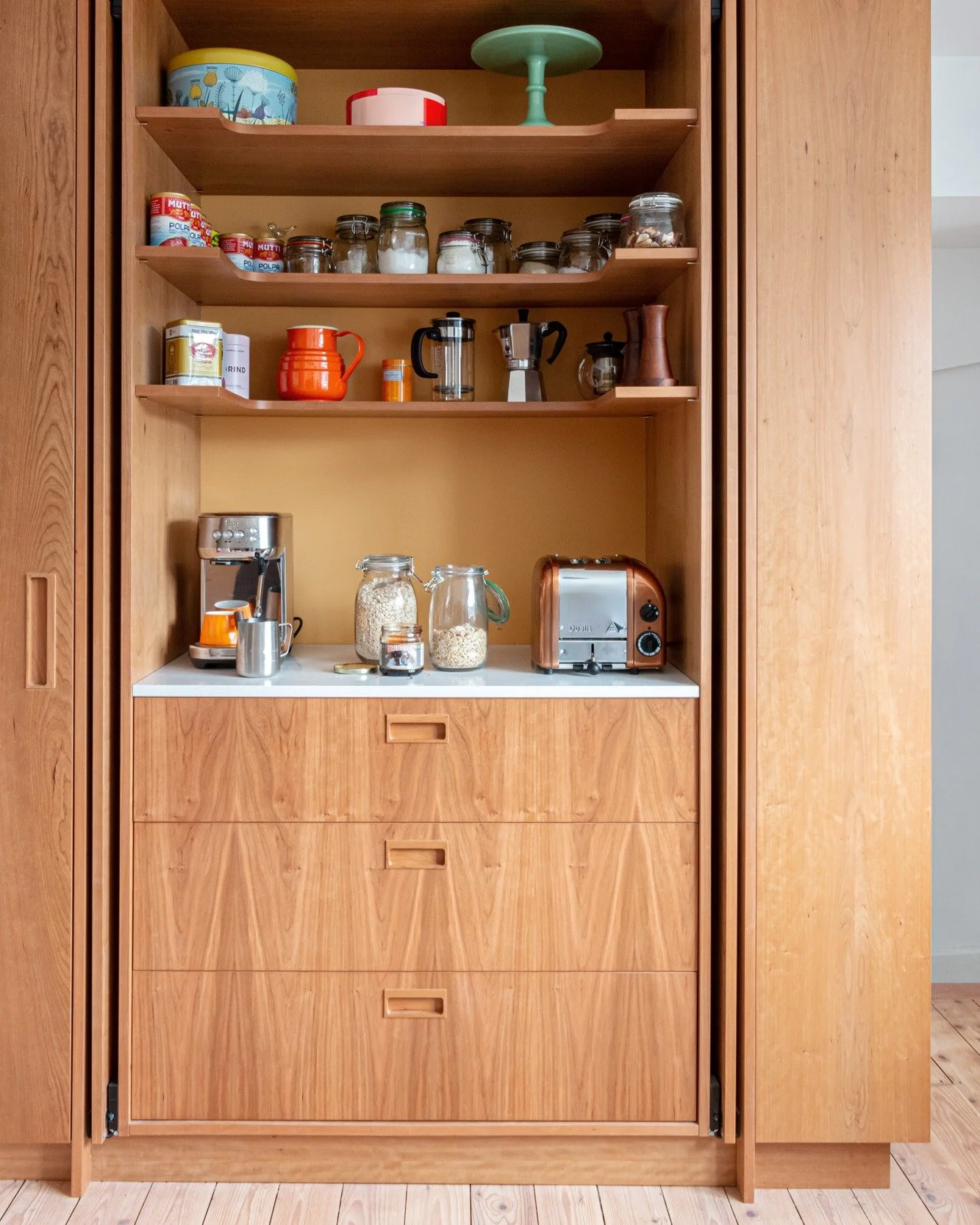 The pantry is open for breakfast ☕
