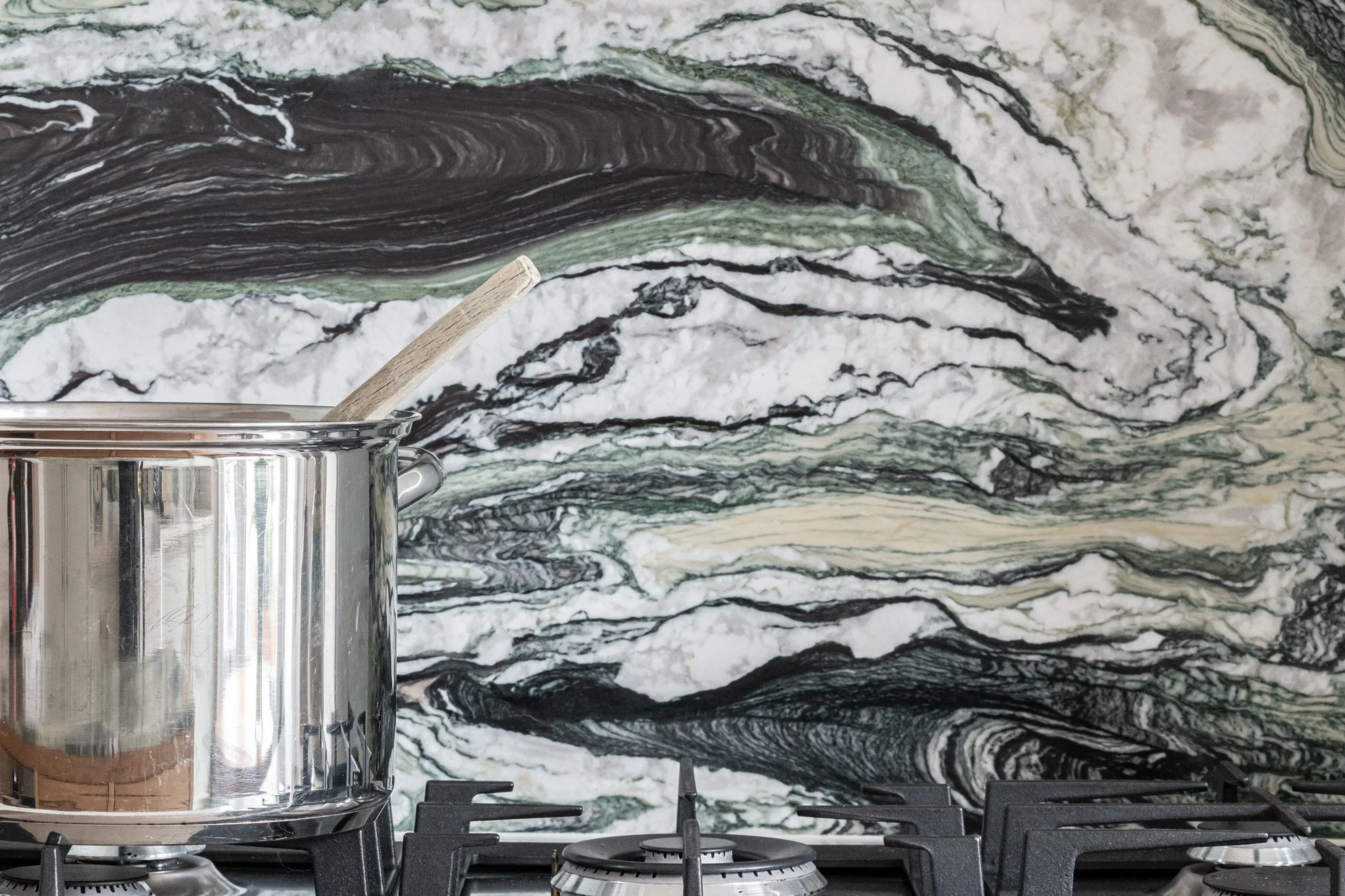 Sometimes all that's needed is a beautiful piece of marble.