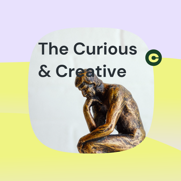 Cristina's design podcast The Curious and Creative