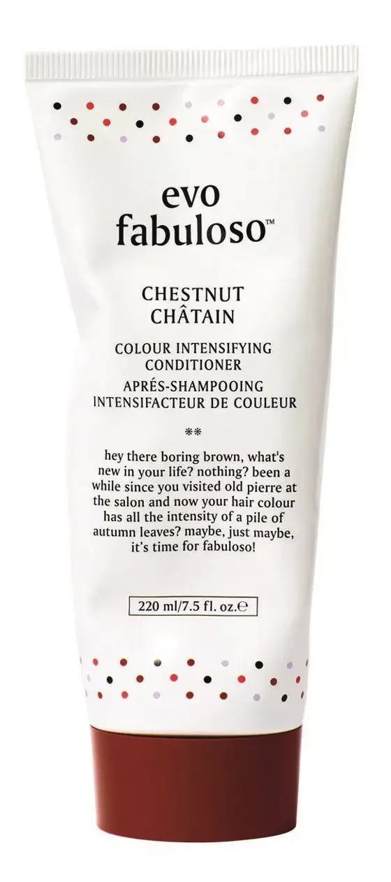 Evo fabuloso chestnut colour depositing conditioner