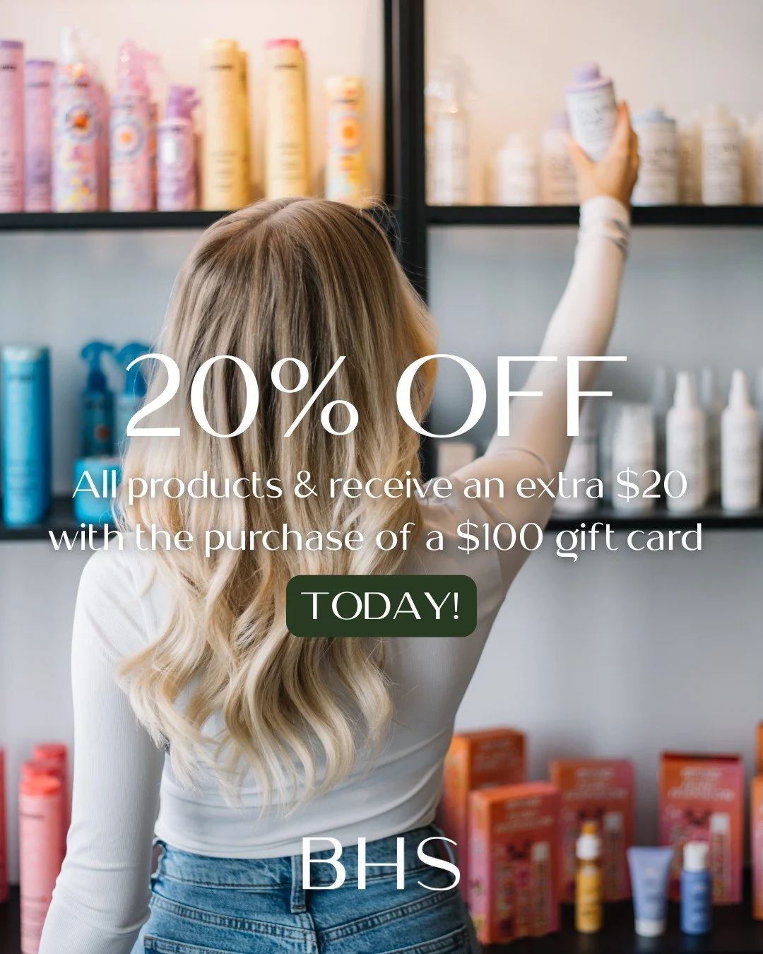 ✨ Today&rsquo;s the day! ✨ Join us for Brunch with Below at both locations and enjoy bottomless mimosas, 20% off all products, and our gift card promo (get $20 added for every $100 you purchase)! 🛍️