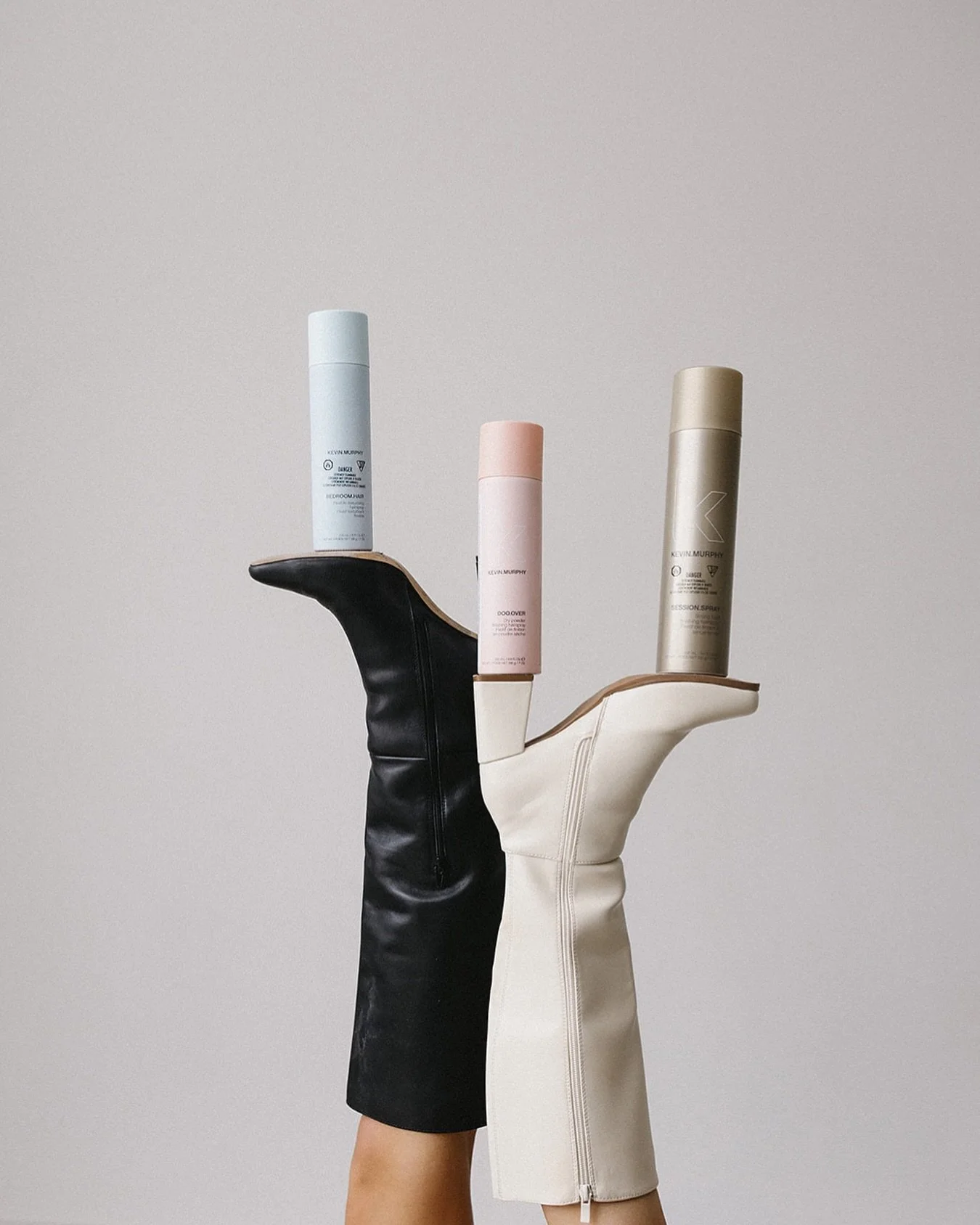 We love a triple threat ⚡

✨ @kevin.murphy Bedroom.Hair - Adds texture, volume, and effortless style.

✨ Kevin Murphy Doo.Over - Softens, smooths, and gives your hair that &ldquo;just-styled&rdquo; finish.

✨ Kevin Murphy Session.Spray - Keeps it all