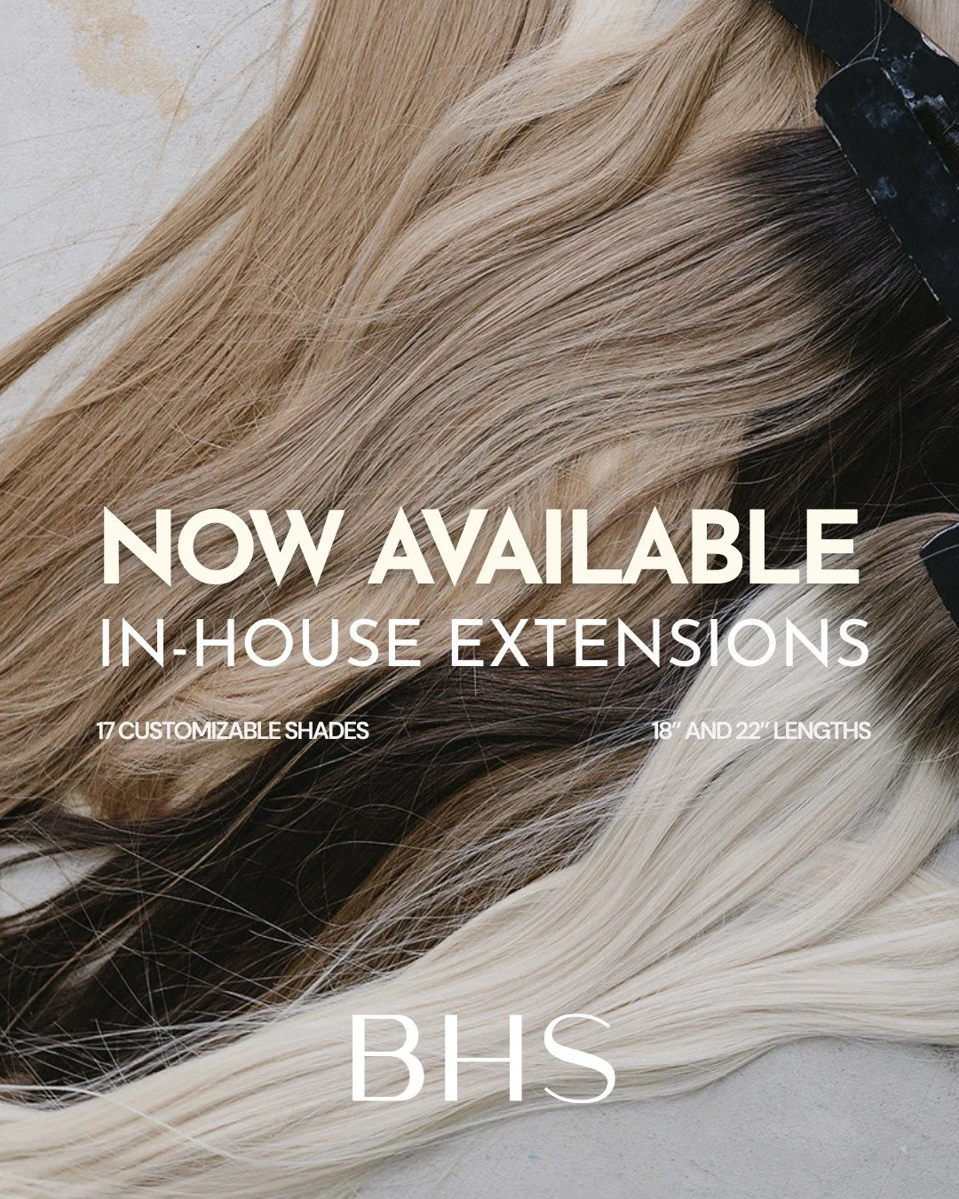 Meet our new in-house extensions ✨

With 17 customizable shades and lengths available in 18&rdquo; and 22&rdquo;, every set is tailored to your exact tone, depth, and dimension.

Whether you&rsquo;re looking for subtle fullness or a full transformati