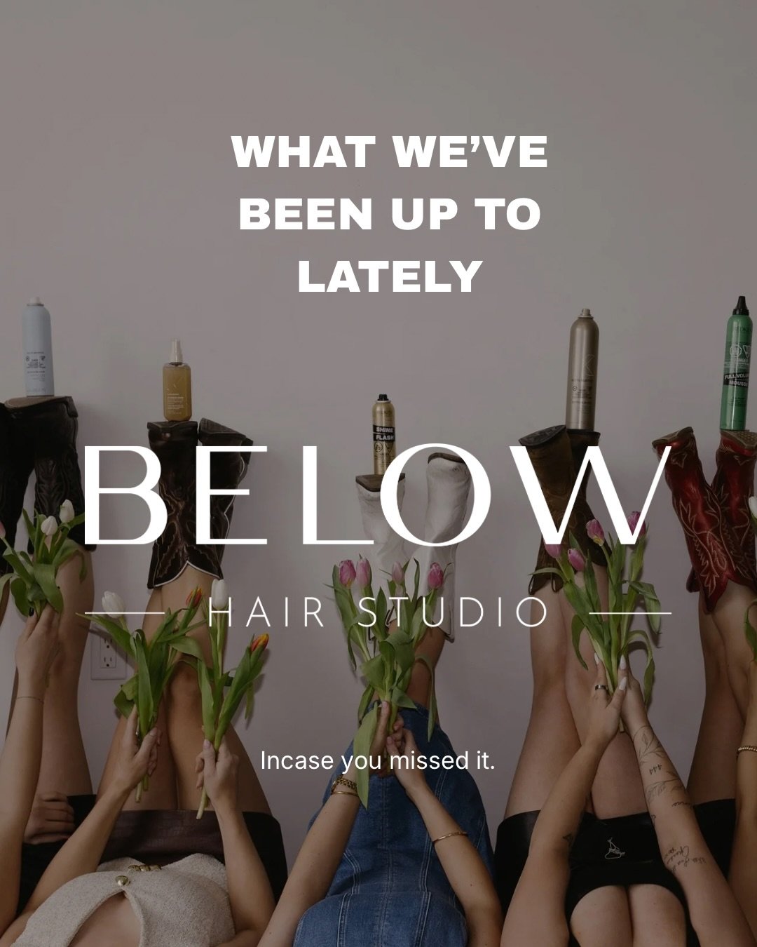 The last few months at Below have been full of new launches, behind the scenes projects, better systems, fresh ideas, and a whole lot of growth.

New service menu.
New extension inventory.
New education.
New methods.
New faces.
New website updates.
N