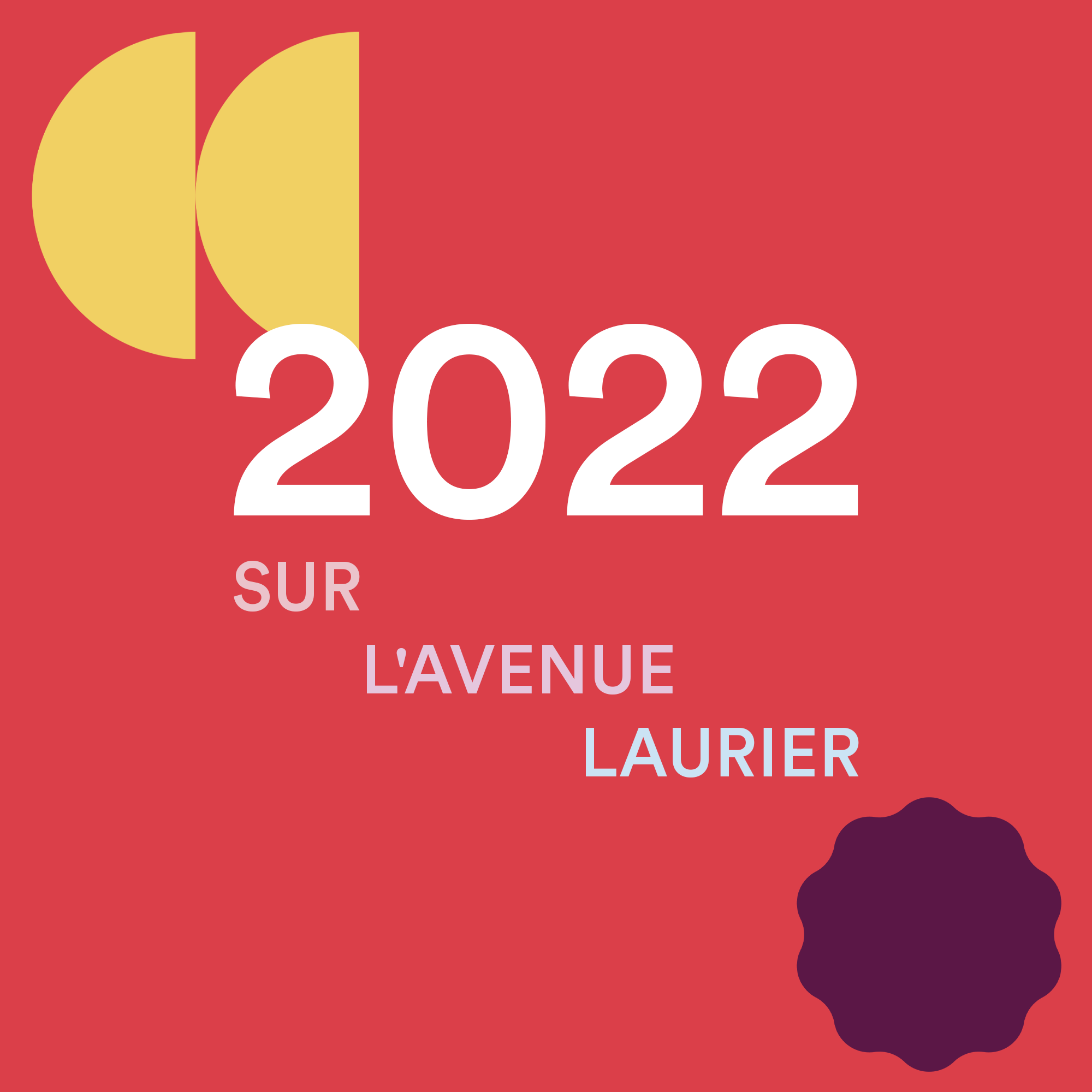 Avenue Laurier Ouest - Réseaux sociaux