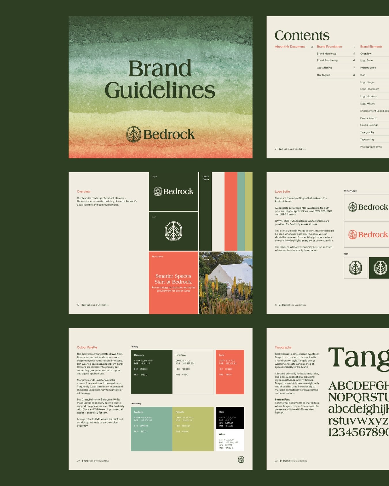 Where everything comes together.

The @bedrock.bm brand guidelines were developed to ensure consistency across every application, from digital to print to ongoing content creation. A flexible system designed to scale and evolve with the brand, while 