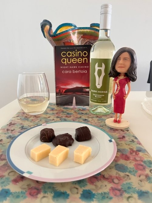 Cara Bertoia and CAsino Queen