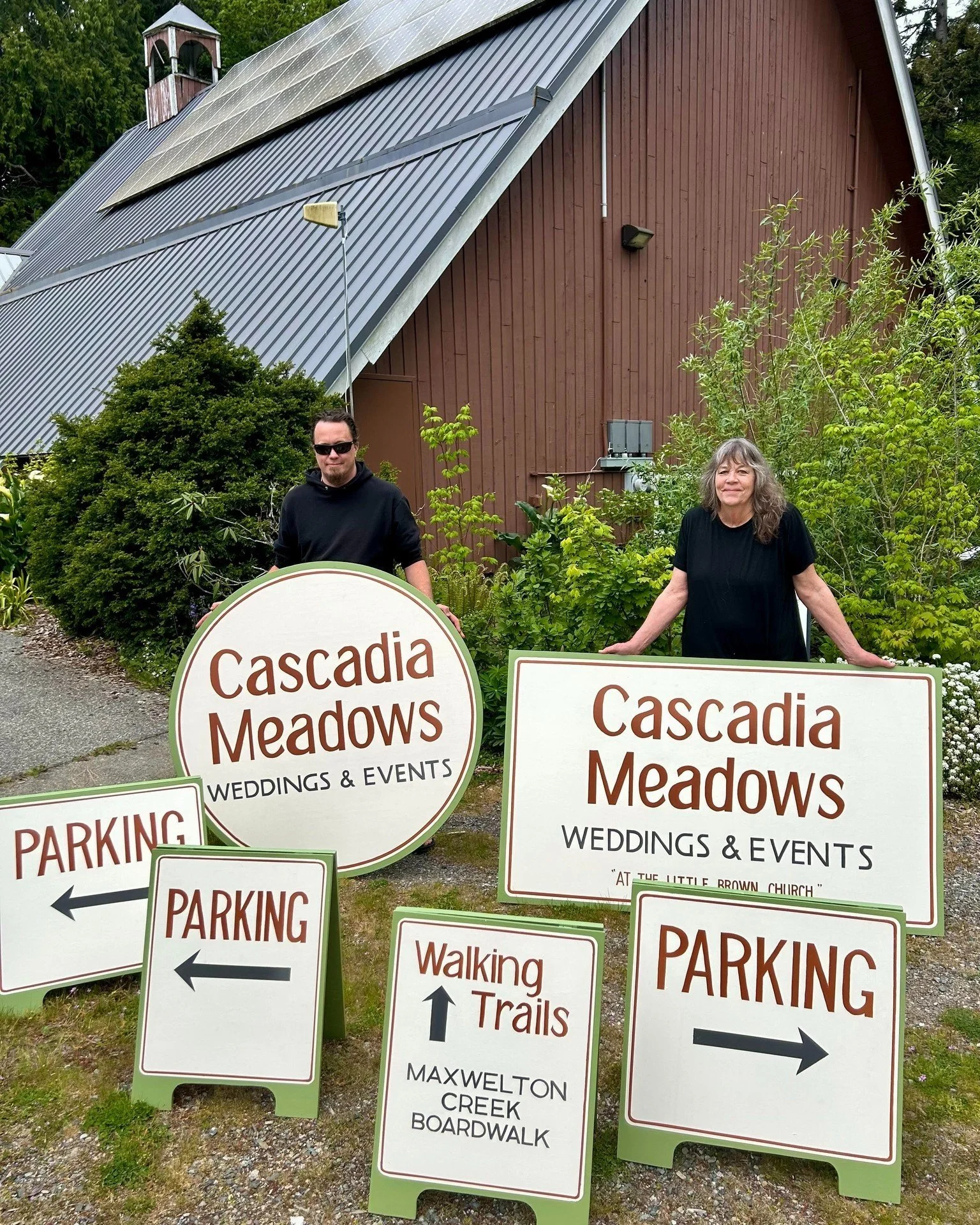 There's something special about a place that's woven into its community. 

Nora and her son Eric &mdash; Whidbey Island's beloved "sign lady" &mdash; are something of a local legend on the south end. They have created beautiful, handcrafted