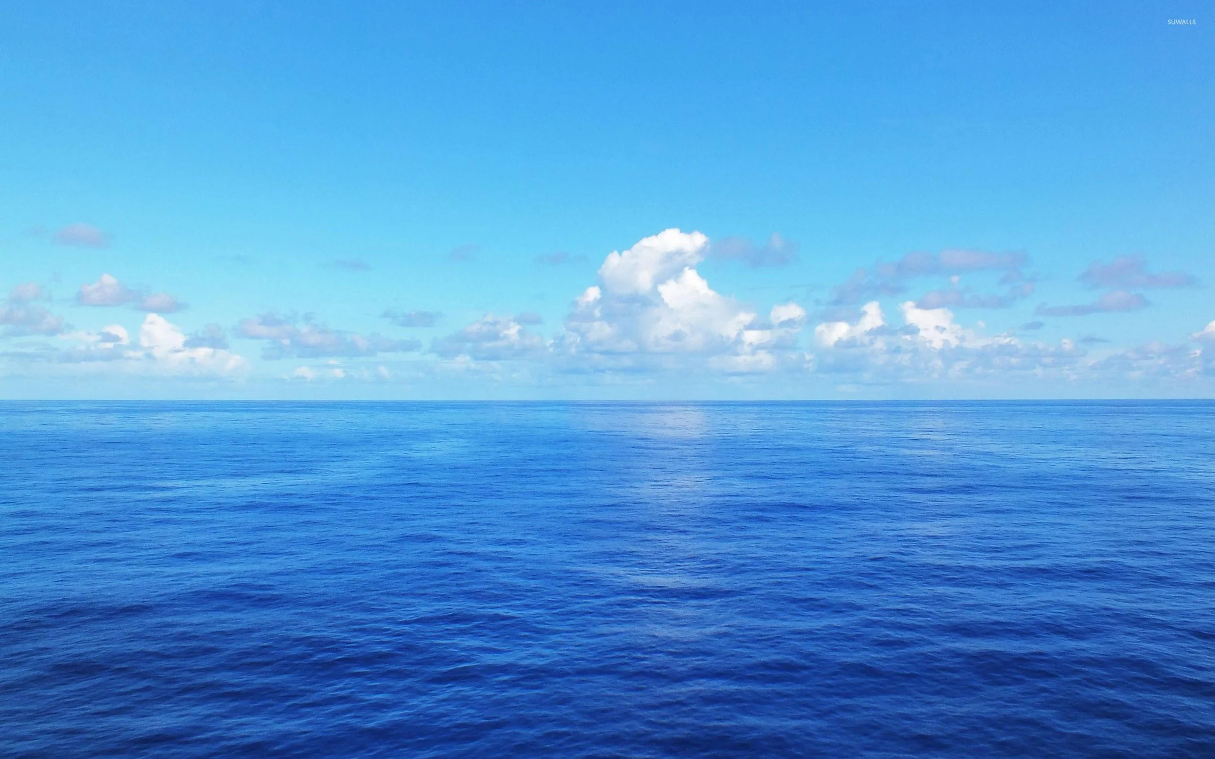 Calm Sea and Sky