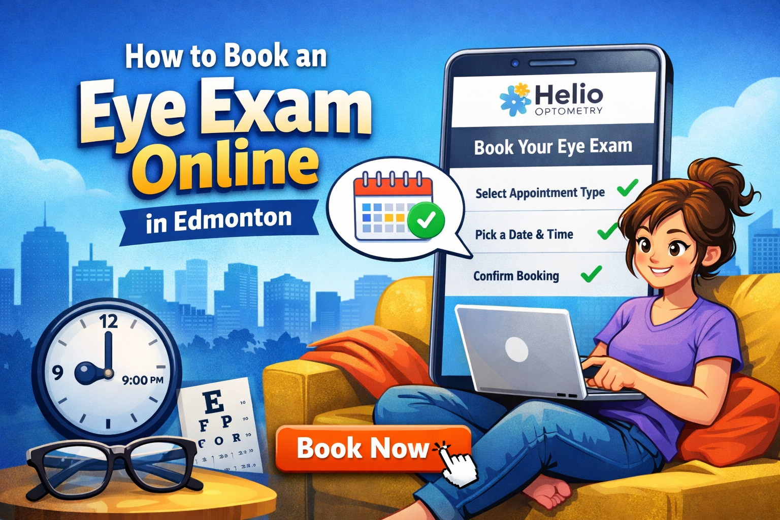 How to Book an Eye Exam Appointment Online (Without Playing Phone Tag)