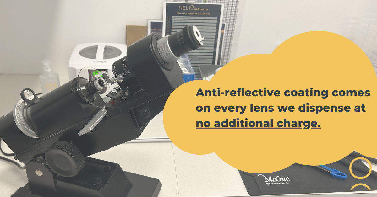 We Only Use Anti-Reflective Lenses