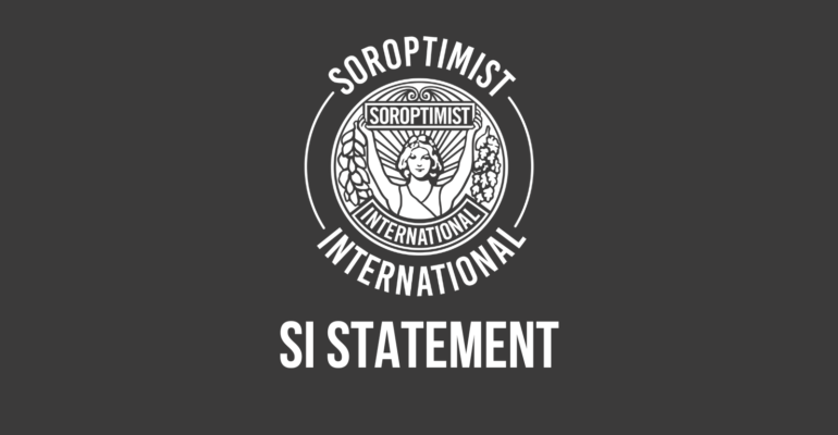 ソロプチミスト 国際声明女性と女児の権利