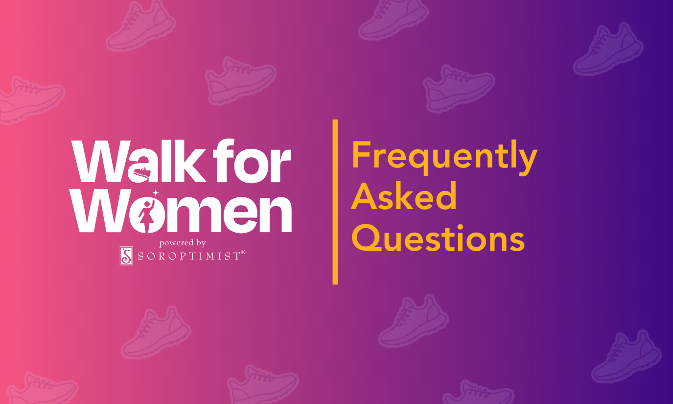 Walk for Women FAQ