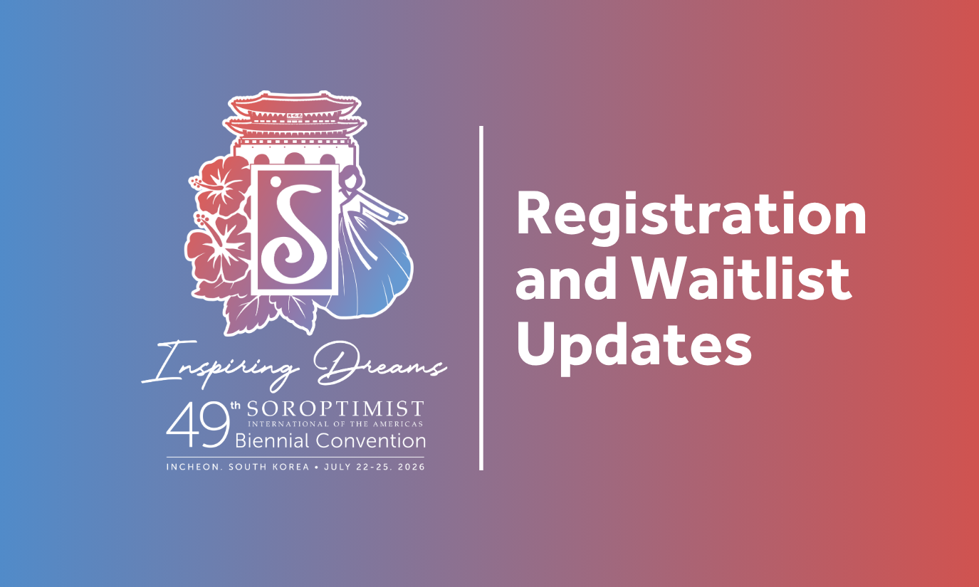 49th Biennial Convention Registration and Waitlist Updates