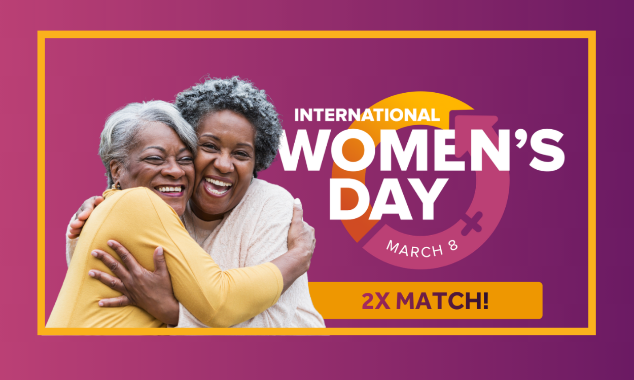 Duplique os sonhos para o Dia Internacional da Mulher