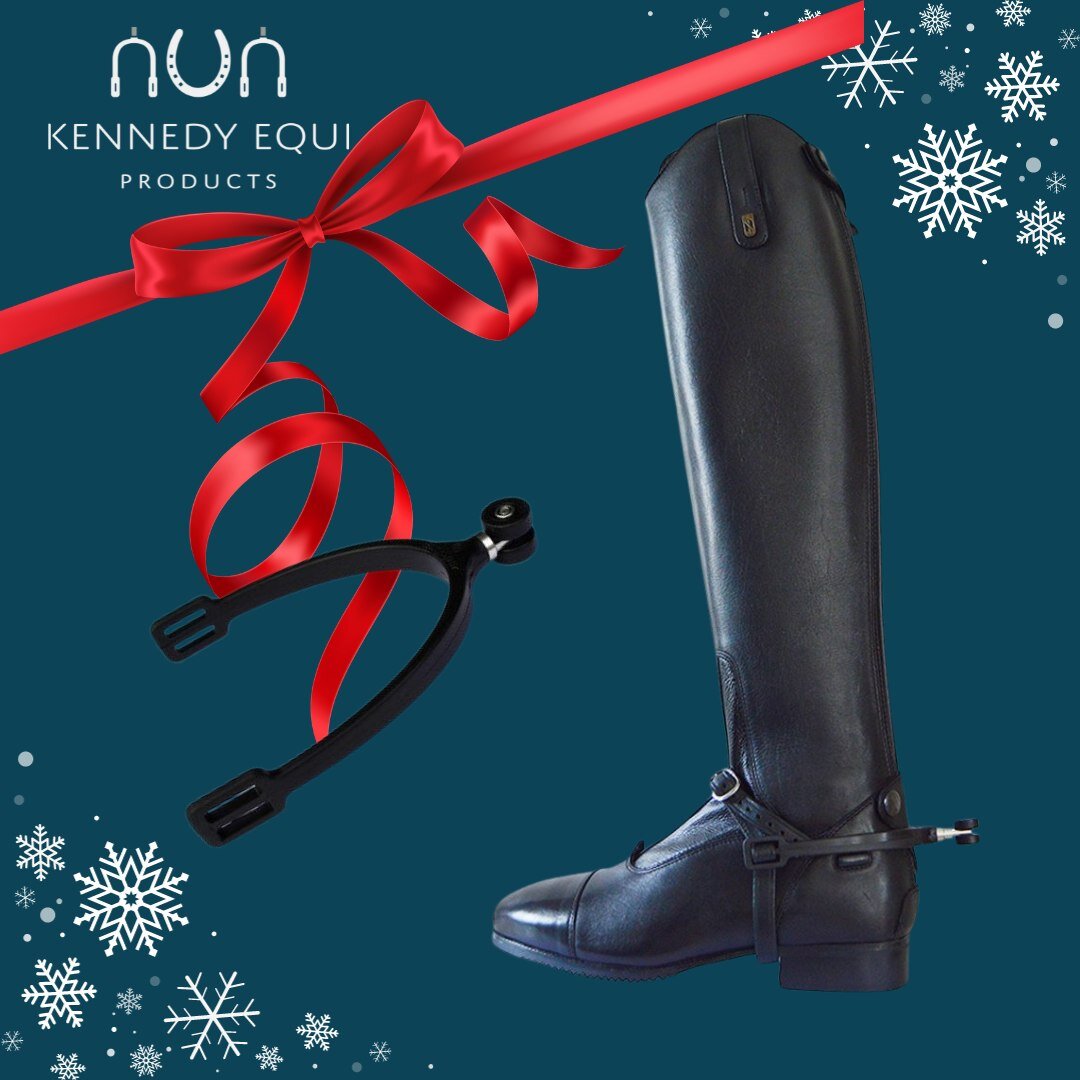 Christmas Gift Ideas! Wheelend Spurs - Including Leathers! 

This Wheel End Spur was designed to help prevent marking of the horse's side. It has 2 polyamide wheels fitted horizontally to the stainless steel end. This widens the contact area and redu