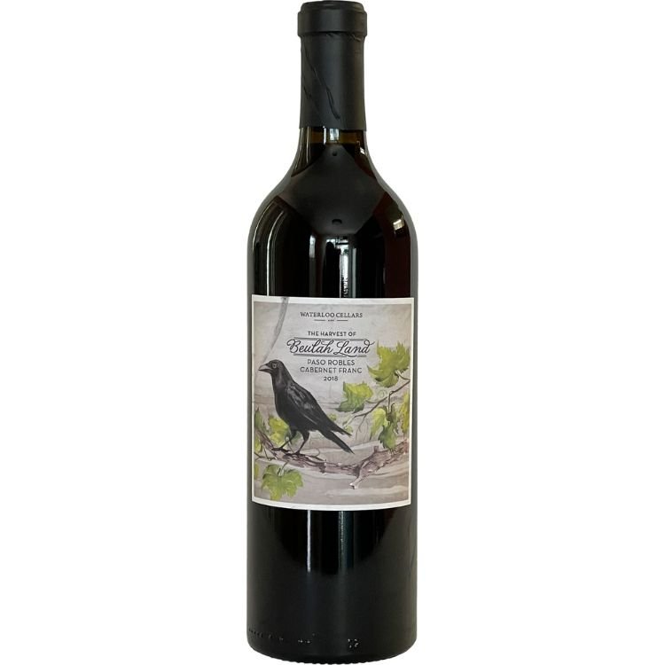 bottle of 2018 Cabernet Franc from Waterloo Cellars