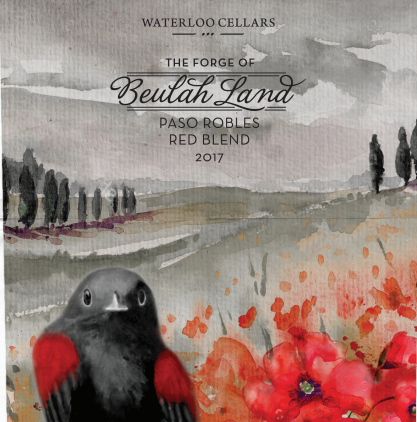 2017 Red Blend label