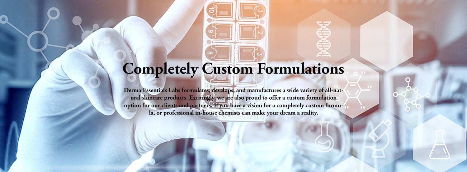 Custom Formulation — Derma Essentials Lab