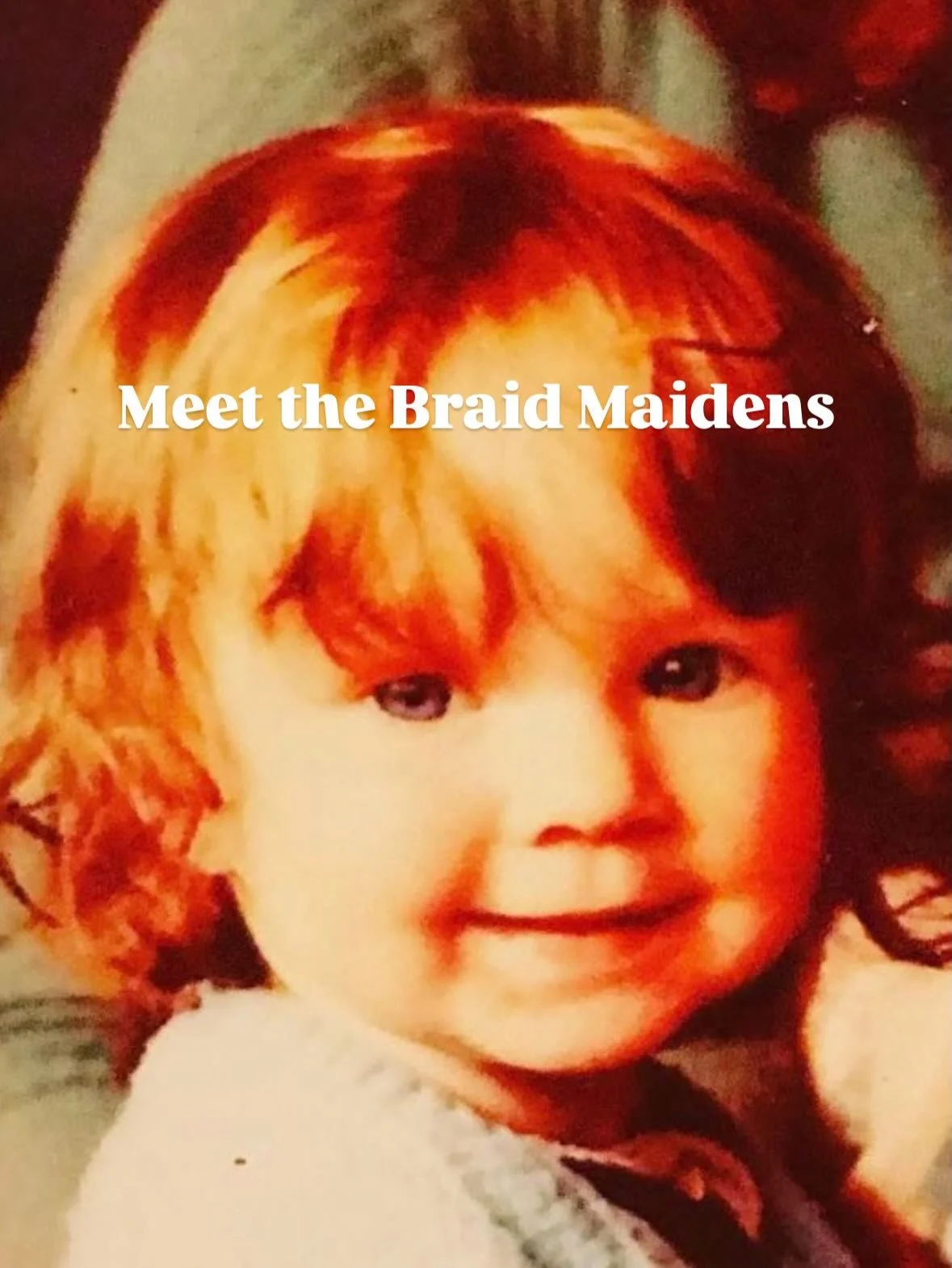 Had to jump on this cute trend &hellip; look at all the little baby Braid Maidens 🥹

Fun Fact: We all started braiding between 10 and 14.

Would love to go back in time and tell them all that the fun hobby they have is a skill that will take them to