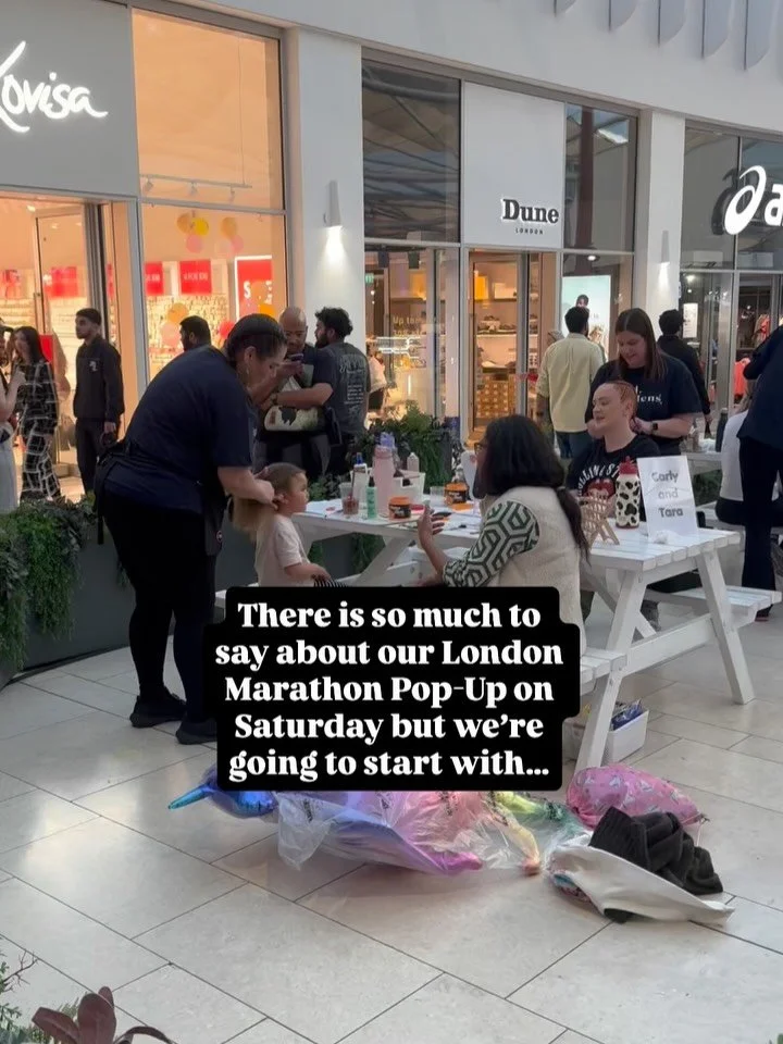 What. A. Day. ❤️

128 runners braided at the O2 (and 2 in St Albans)

18 Red Roses braided in Bristol.

Our first ever pop-up and it was such an incredible experience. So many stories, so much connection, so many hugs!

And that&rsquo;s before we&rsq