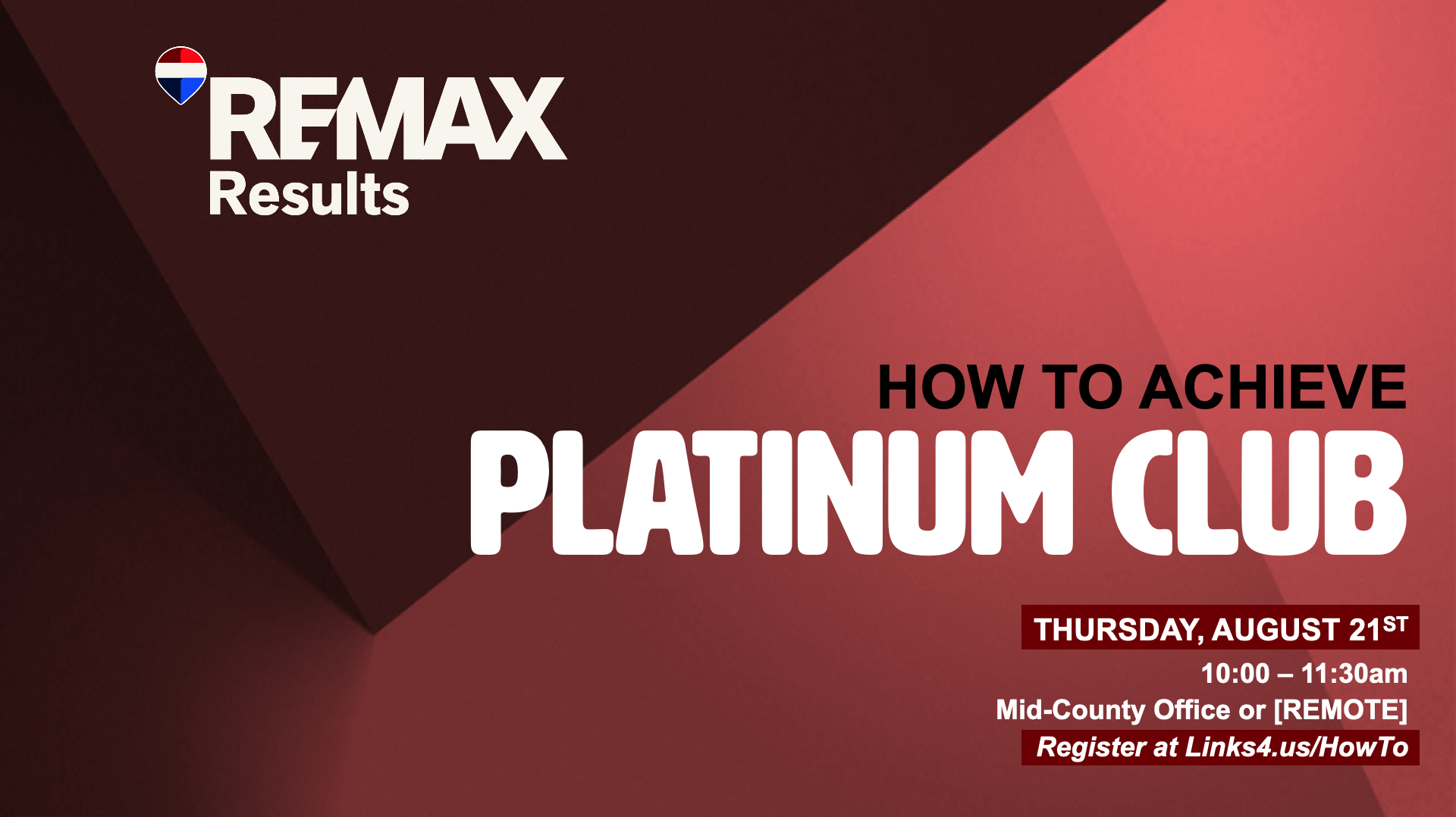 How to Achieve: Platinum