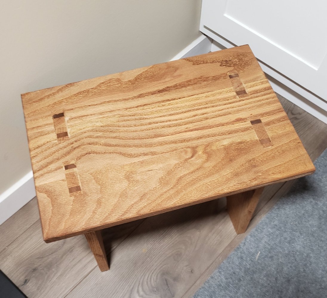 Rustic Footstool