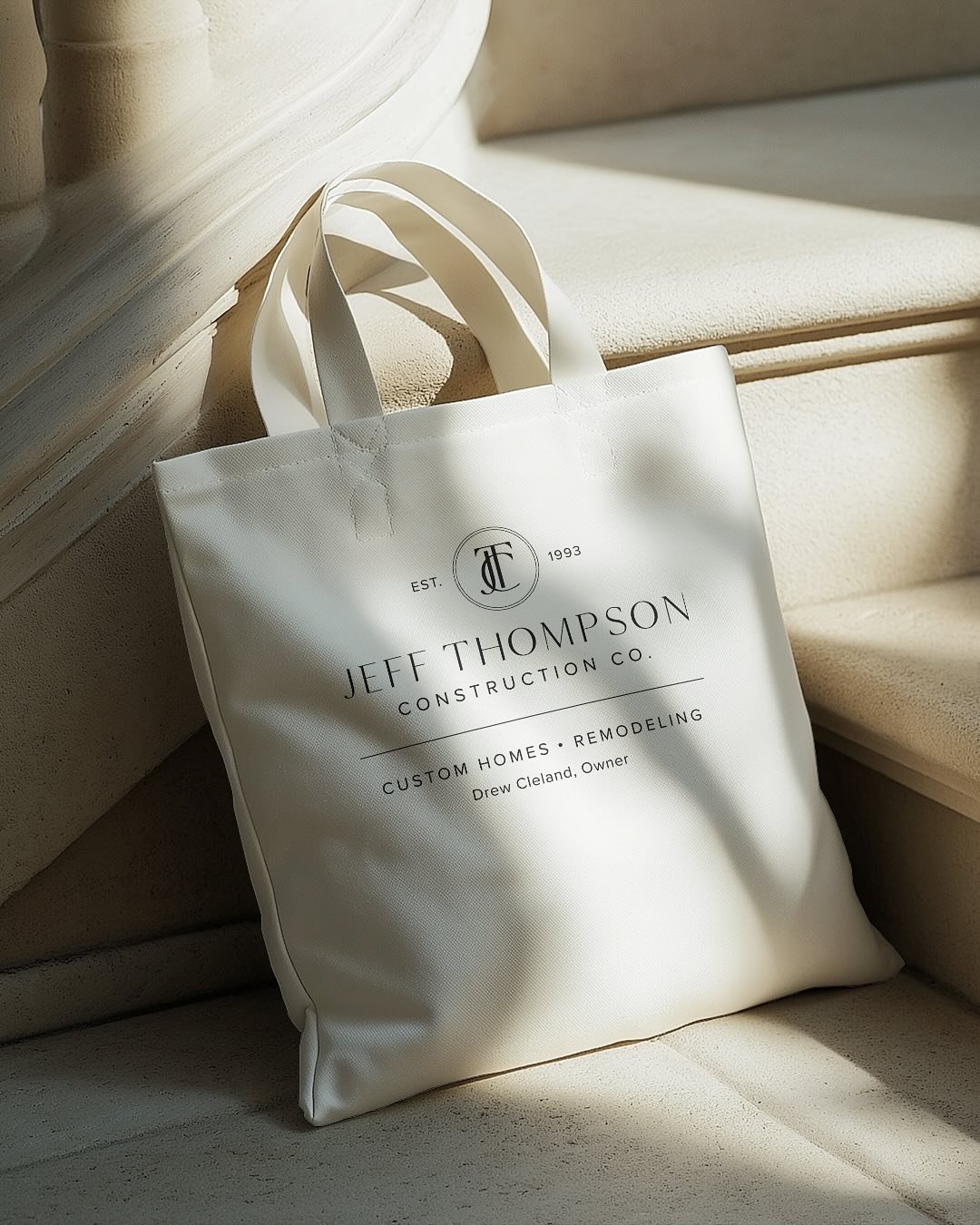 Today I&rsquo;m excited to share a peek at the branding and website design for my client, Jeff Thompson Construction Co. As a custom home builder, the owner, Drew, wanted a fresh look that felt more elevated and refined. We achieved that with a class