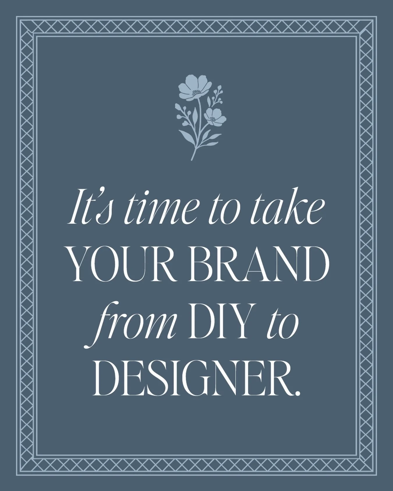 You built your own website. You chose colors that felt close enough. Maybe your logo is a font you found on Canva. It got you started and gave your business a place to grow. But now, you&rsquo;re ready for a logo and website that feel more like you a