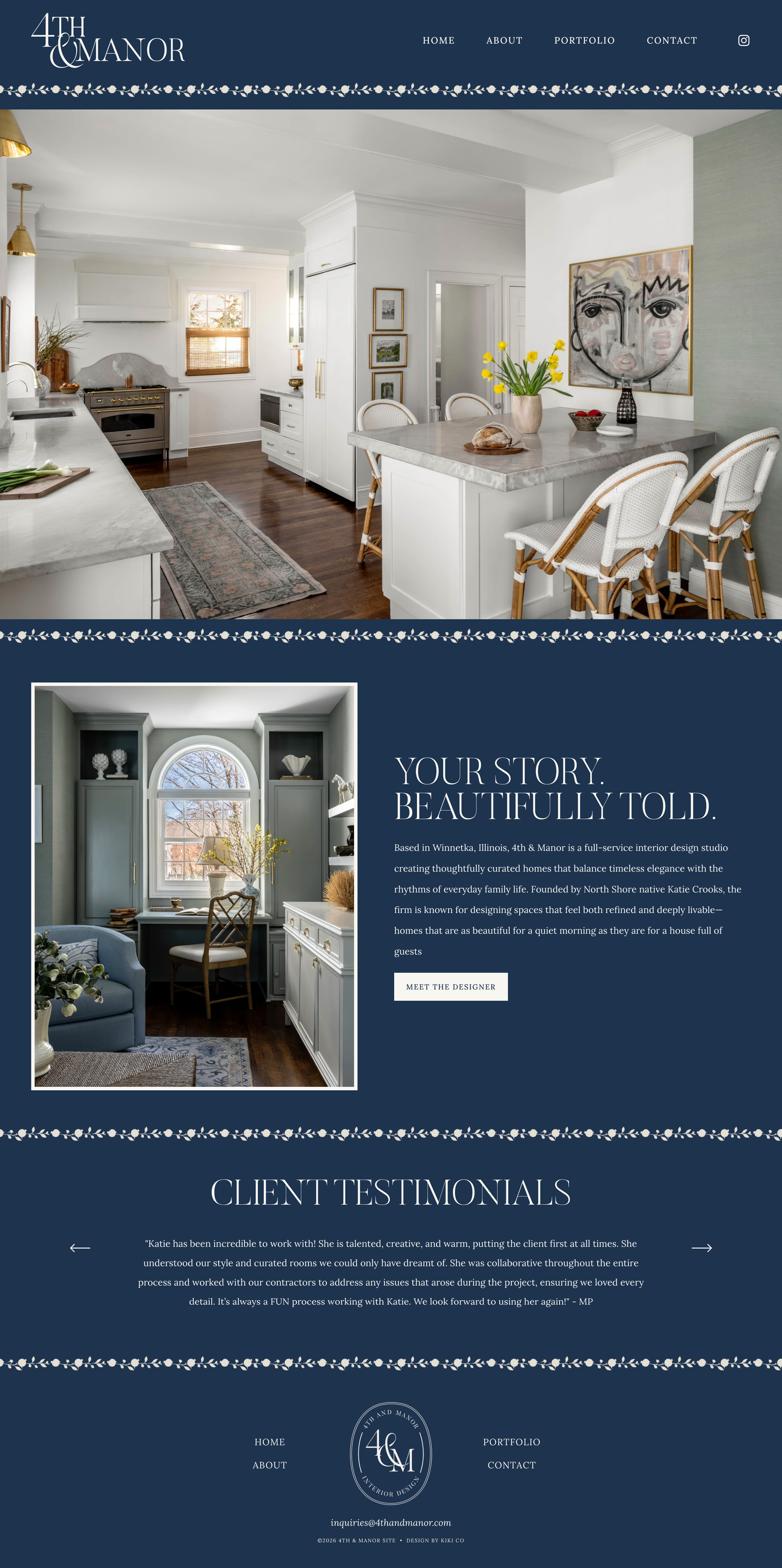 Branding & Squarespace Website Design for Interior Designers