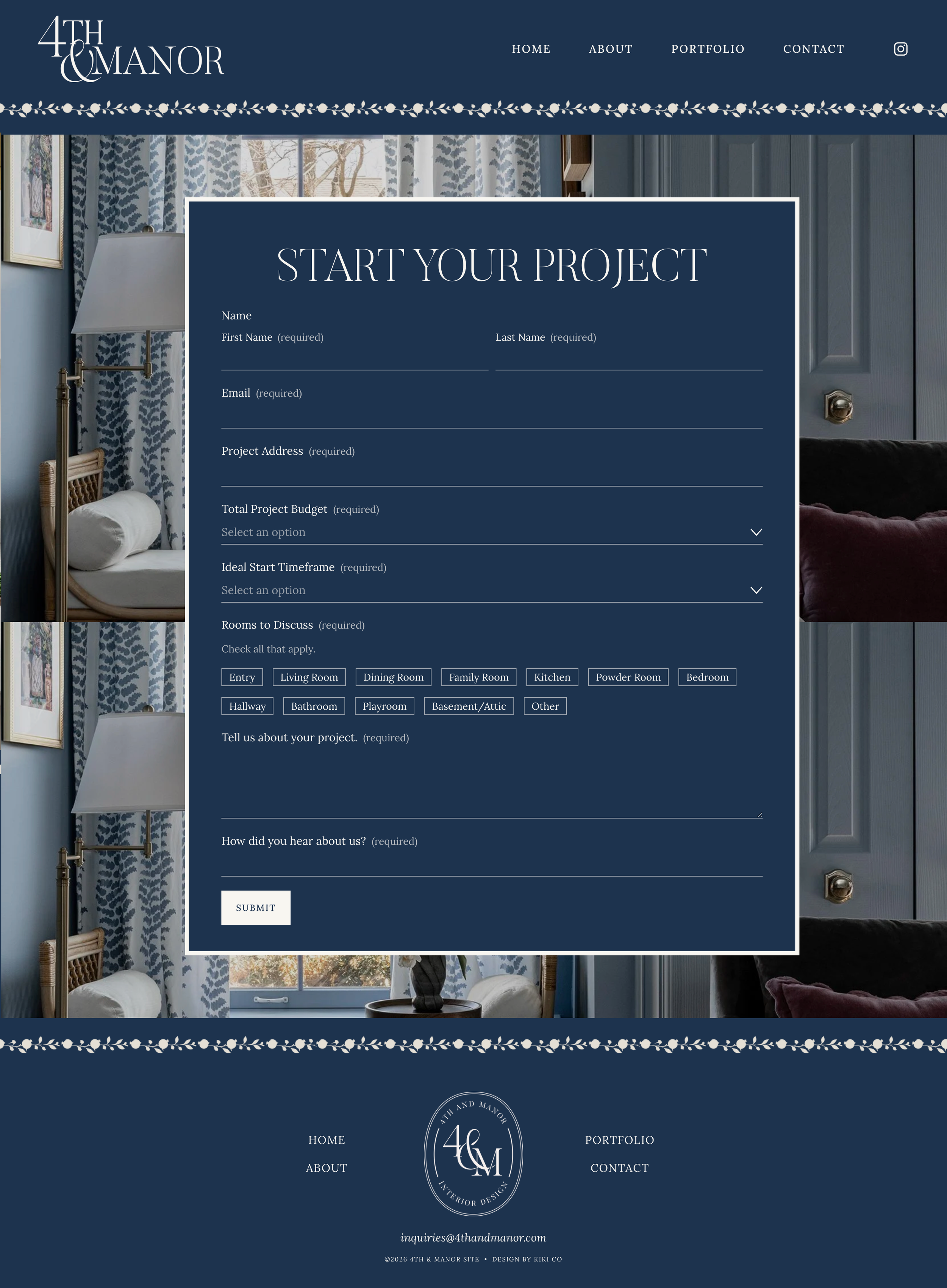 Branding & Squarespace Website Design for Interior Designers